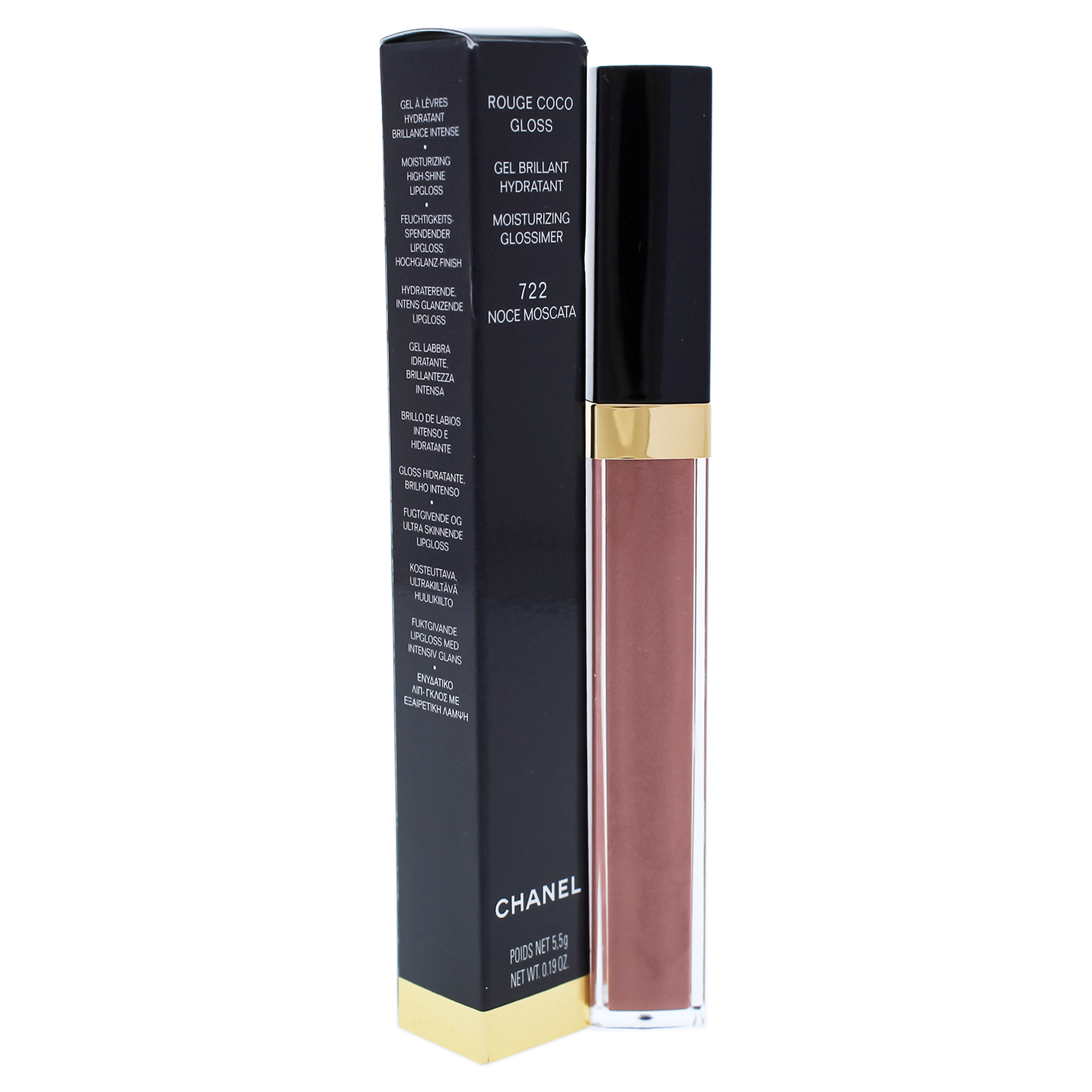 Foto 2 pulgar | Brillo De Labios Chanel Rouge -722 Noce Moscata Para Mujer 5.5 Ml - Venta Internacional.