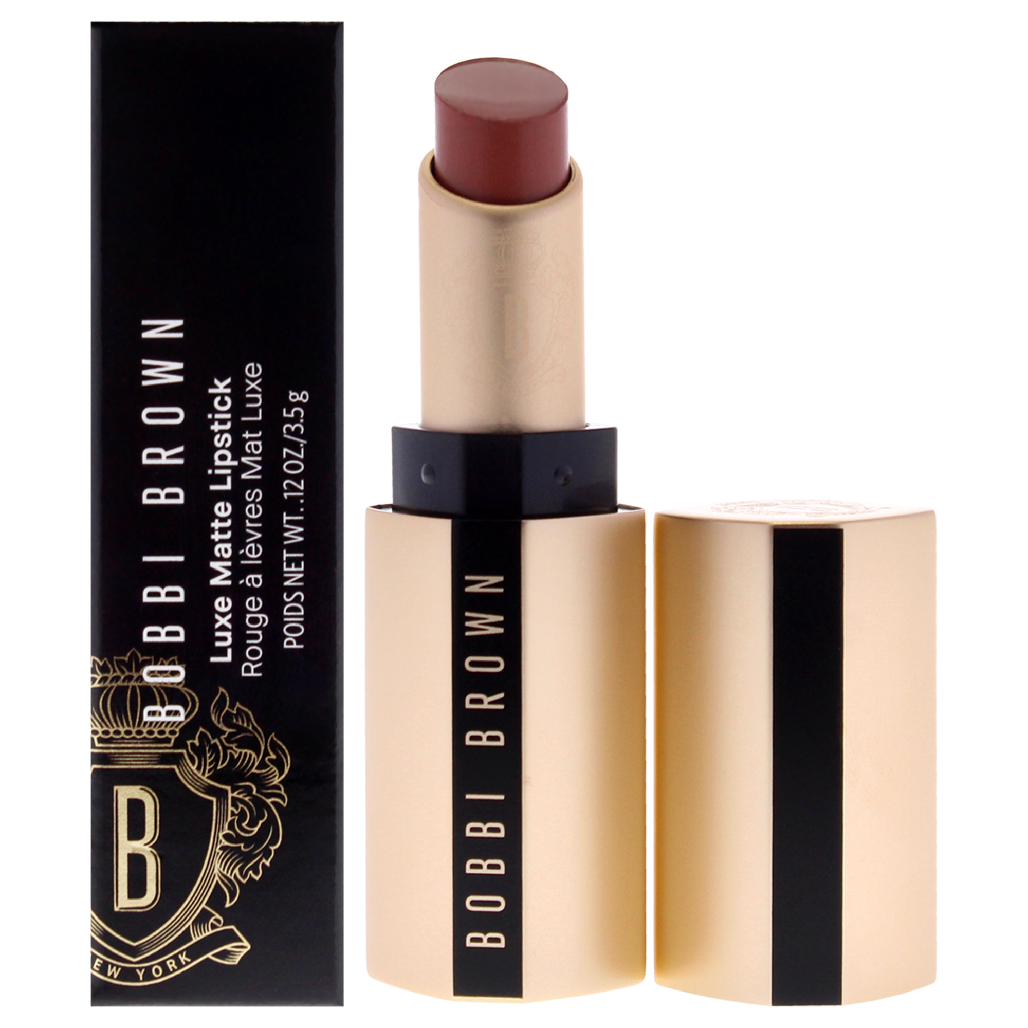 Lápiz Labial Bobbi Brown Luxe 315 Neutral Rose Para Mujer, 3,5 Ml - Venta Internacional.