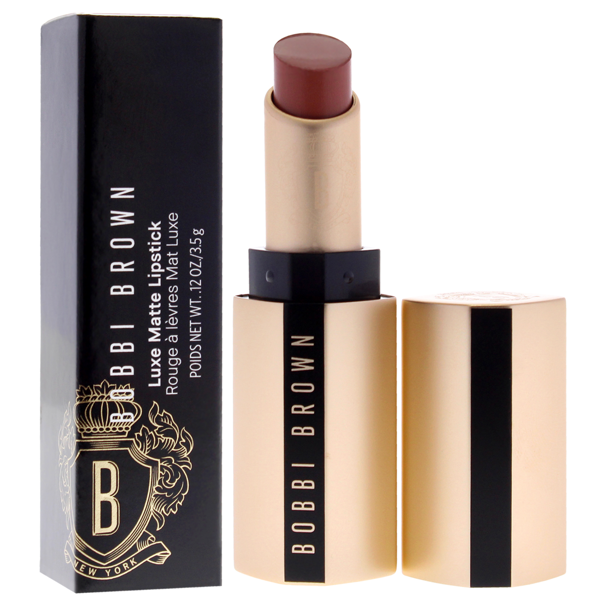 Foto 4 pulgar | Lápiz Labial Bobbi Brown Luxe 315 Neutral Rose Para Mujer, 3,5 Ml - Venta Internacional.