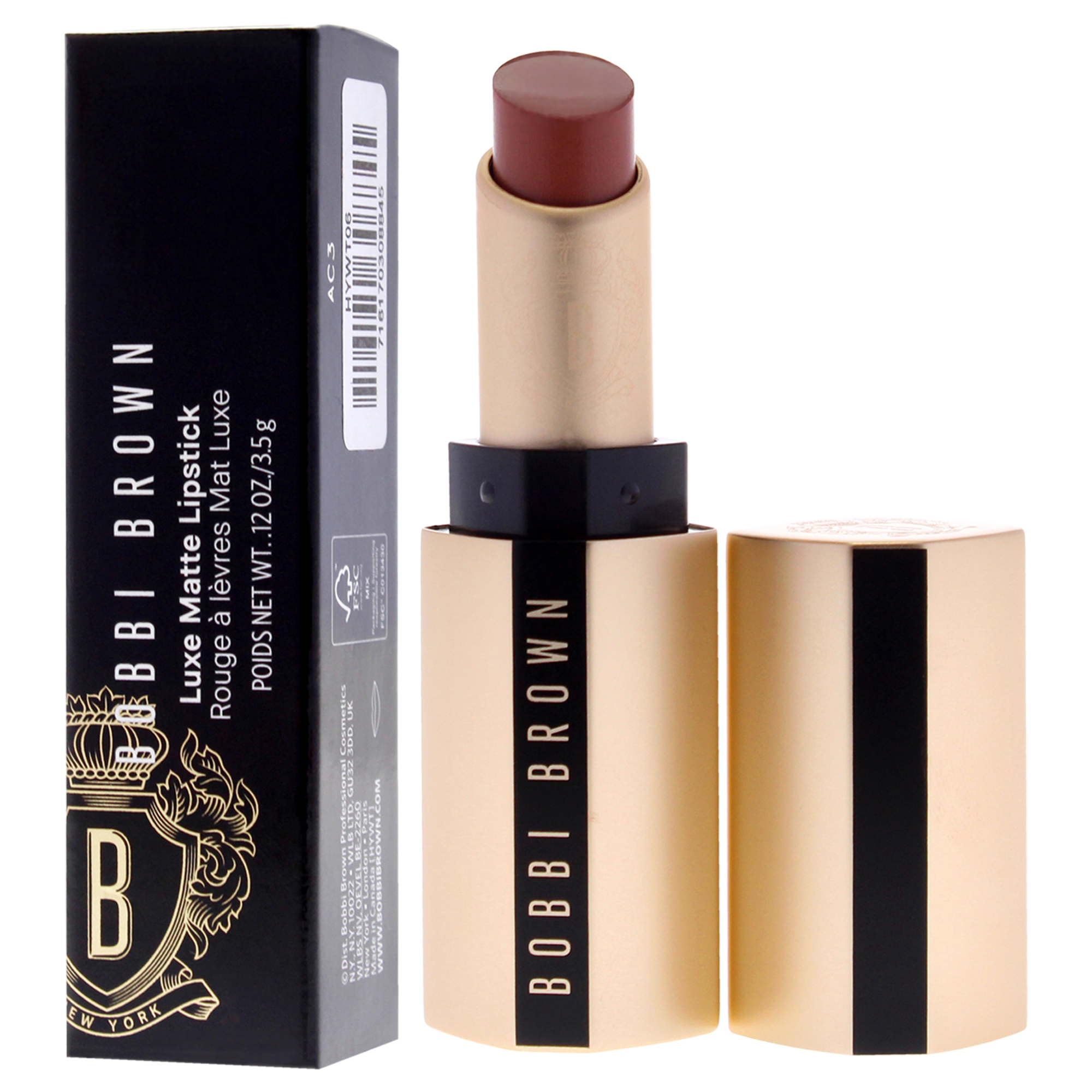 Foto 4 | Lápiz Labial Bobbi Brown Luxe 315 Neutral Rose Para Mujer, 3,5 Ml - Venta Internacional.