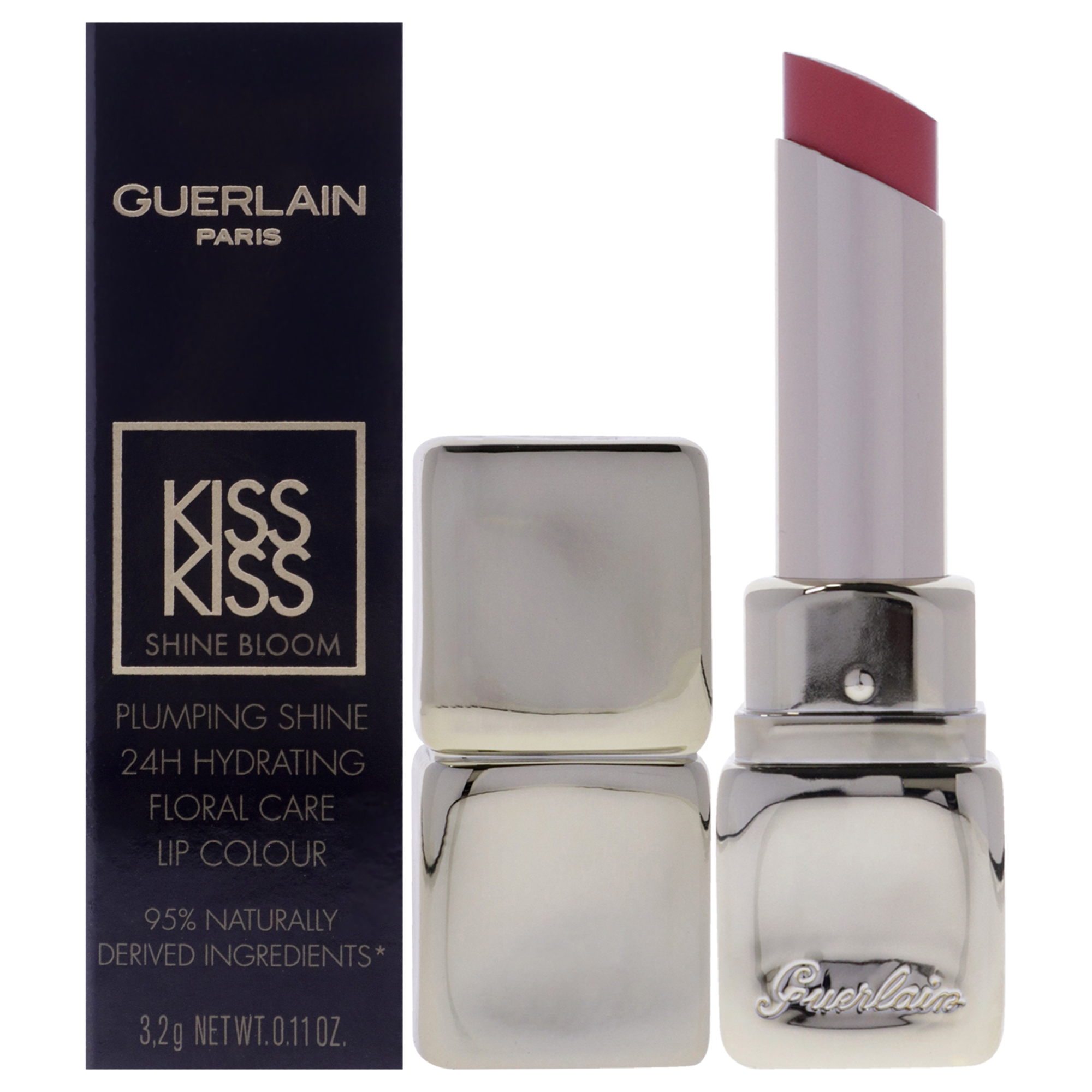 Foto 2 | Lápiz Labial Guerlain Kiss Kiss 309 Fresh Coral 3 Ml - Venta Internacional