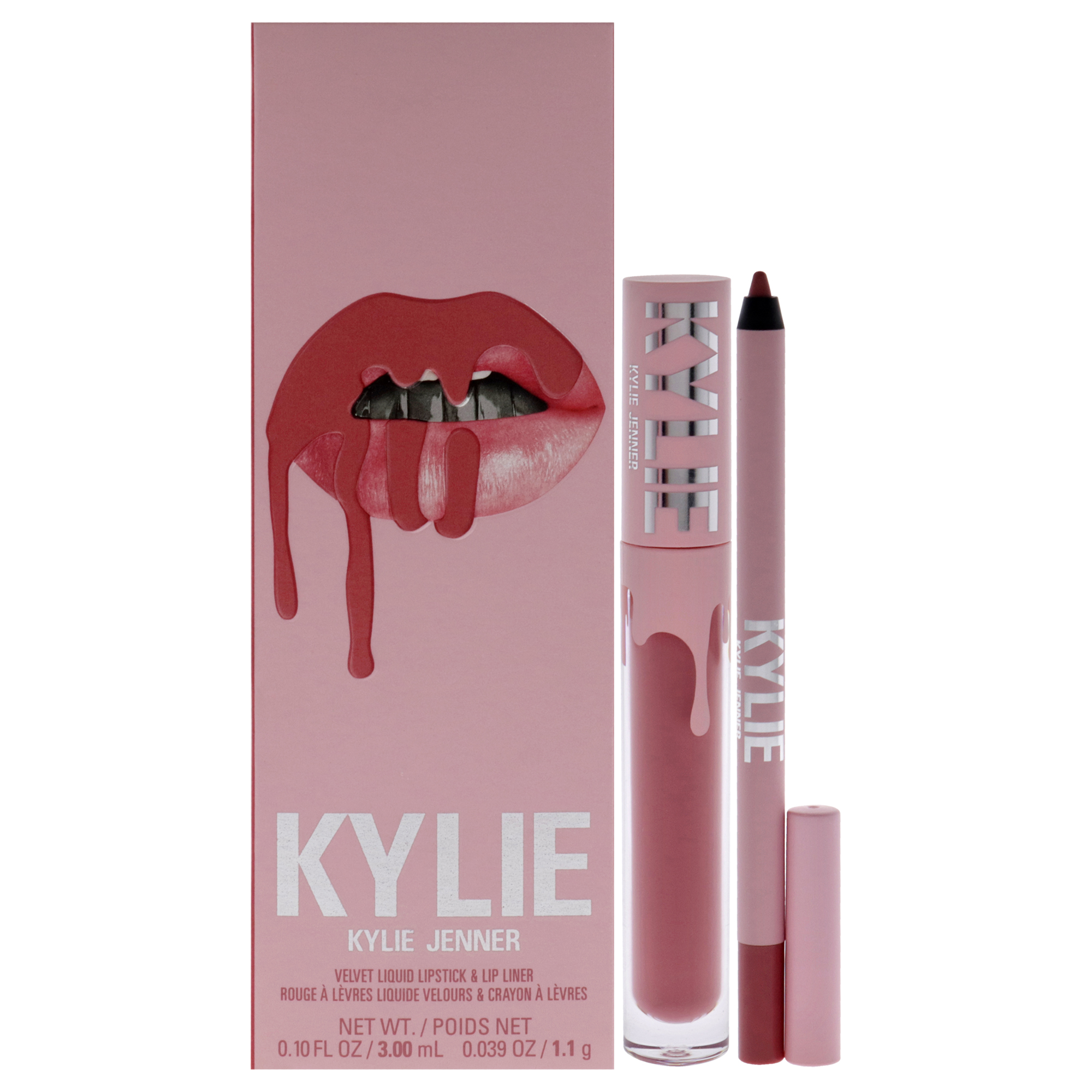 Foto 2 pulgar | Lápiz con Labial Líquido Kylie Jenner 2 Piezas color Velvet-Venta Internacional