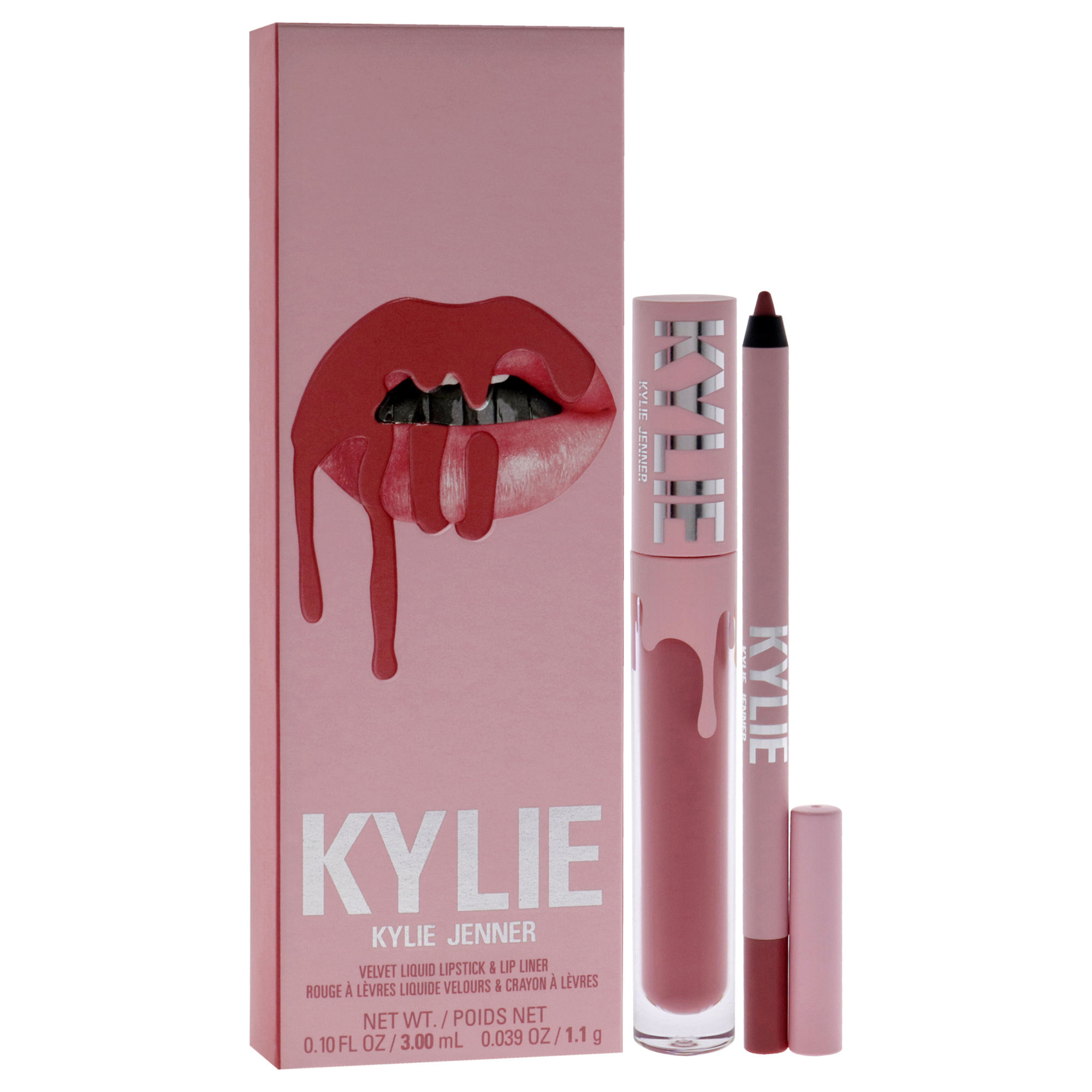 Foto 4 pulgar | Lápiz con Labial Líquido Kylie Jenner 2 Piezas color Velvet-Venta Internacional