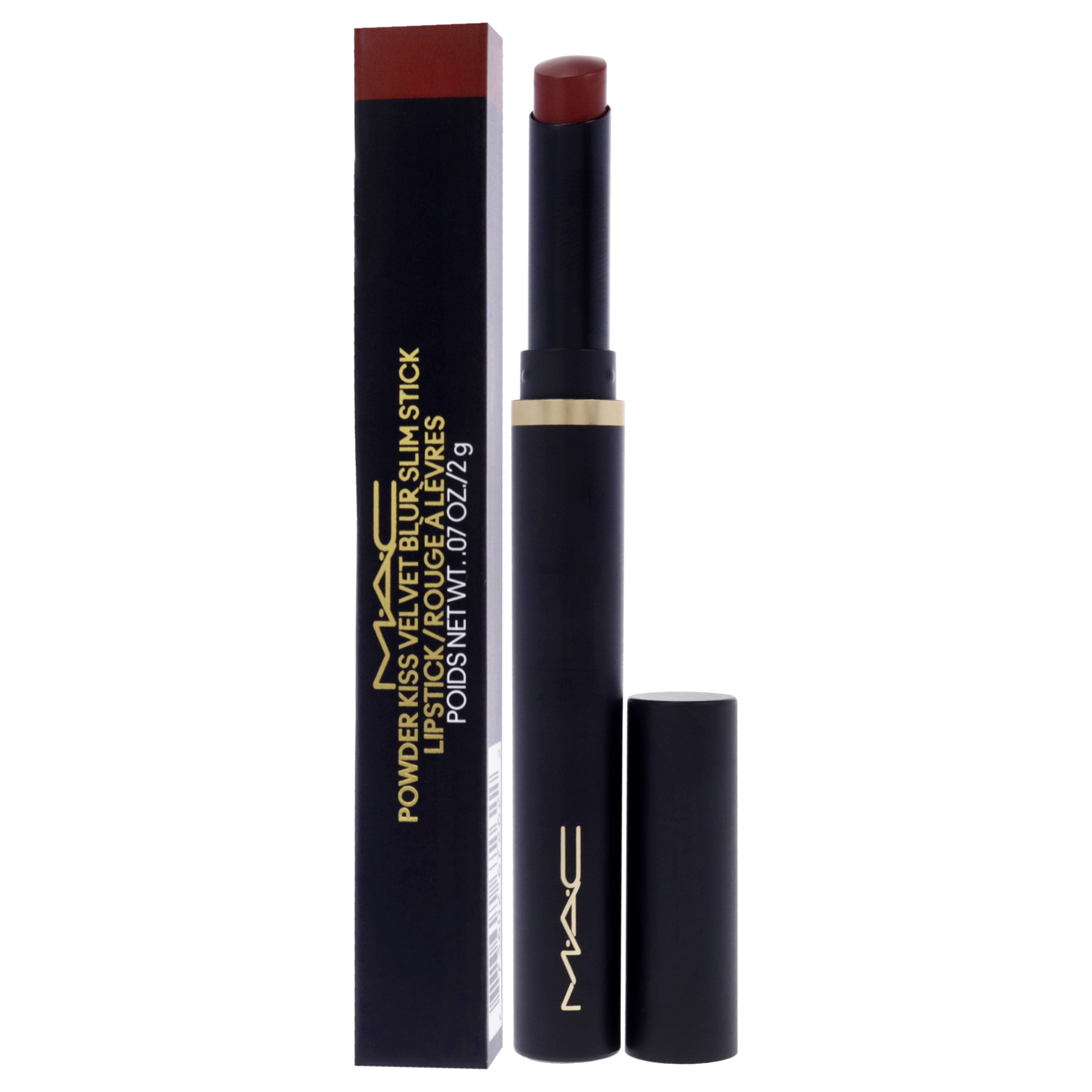 Foto 5 pulgar | Lápiz Labial Mac Powder Kiss Velvet Blur Slim Stick Pumpkin - Venta Internacional.