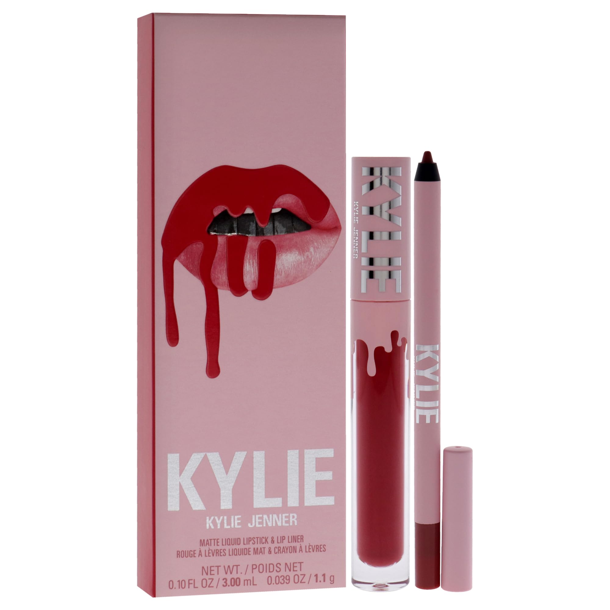 Foto 4 pulgar | Kit De Labios Kylie Cosmetics Matte 401 Victoria Para Mujer, 2 Unidades - Venta Internacional.