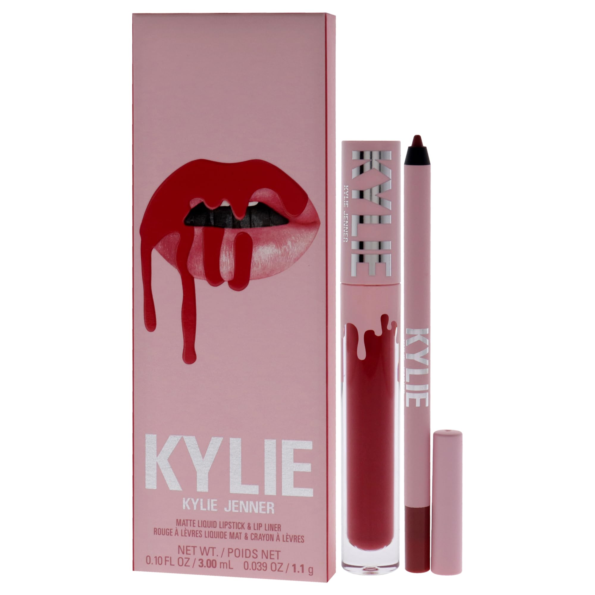 Foto 5 pulgar | Kit De Labios Kylie Cosmetics Matte 401 Victoria Para Mujer, 2 Unidades - Venta Internacional.