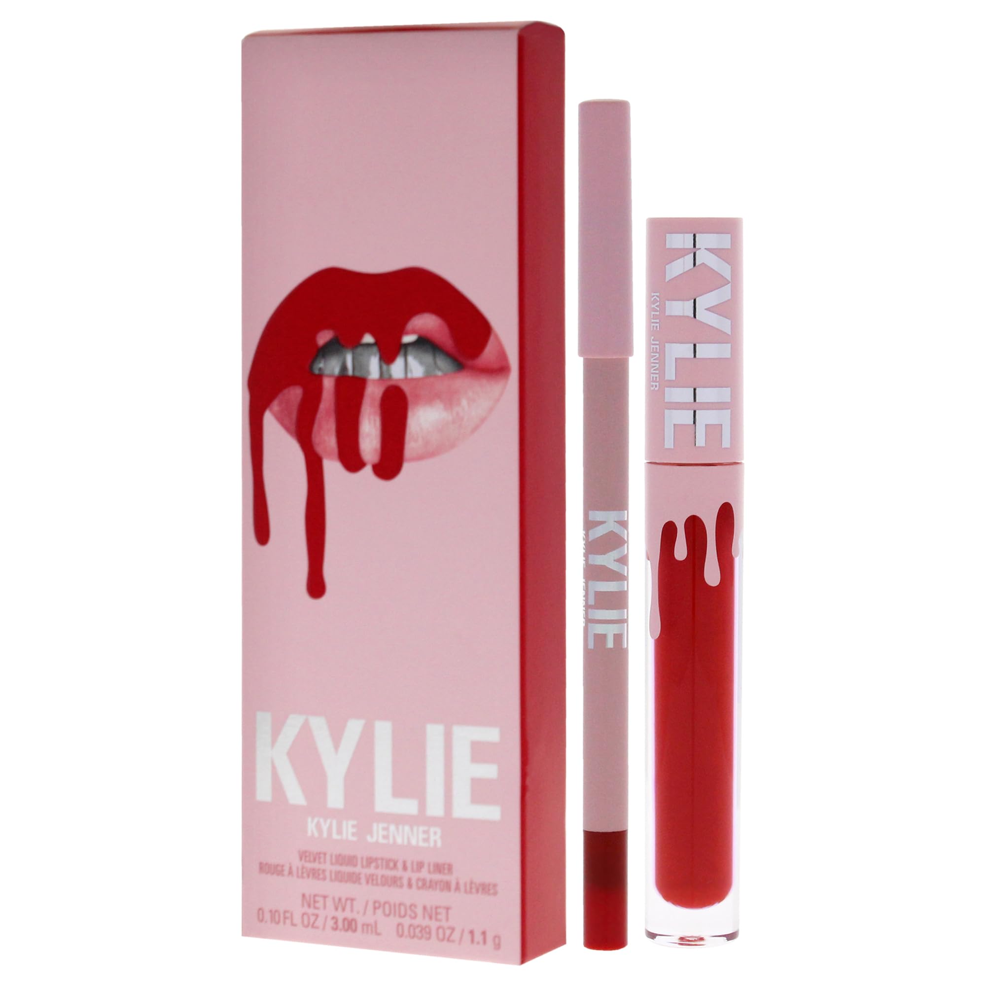Foto 5 pulgar | Kit De Labios Kylie Cosmetics Velvet 405 Red Velvet Para Mujer - Venta Internacional.