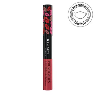 Foto 2 | Lápiz Labial Rimmel London Provocalips, 16 Horas, A Prueba De Besos, 750 Corazones - Venta Internacional.