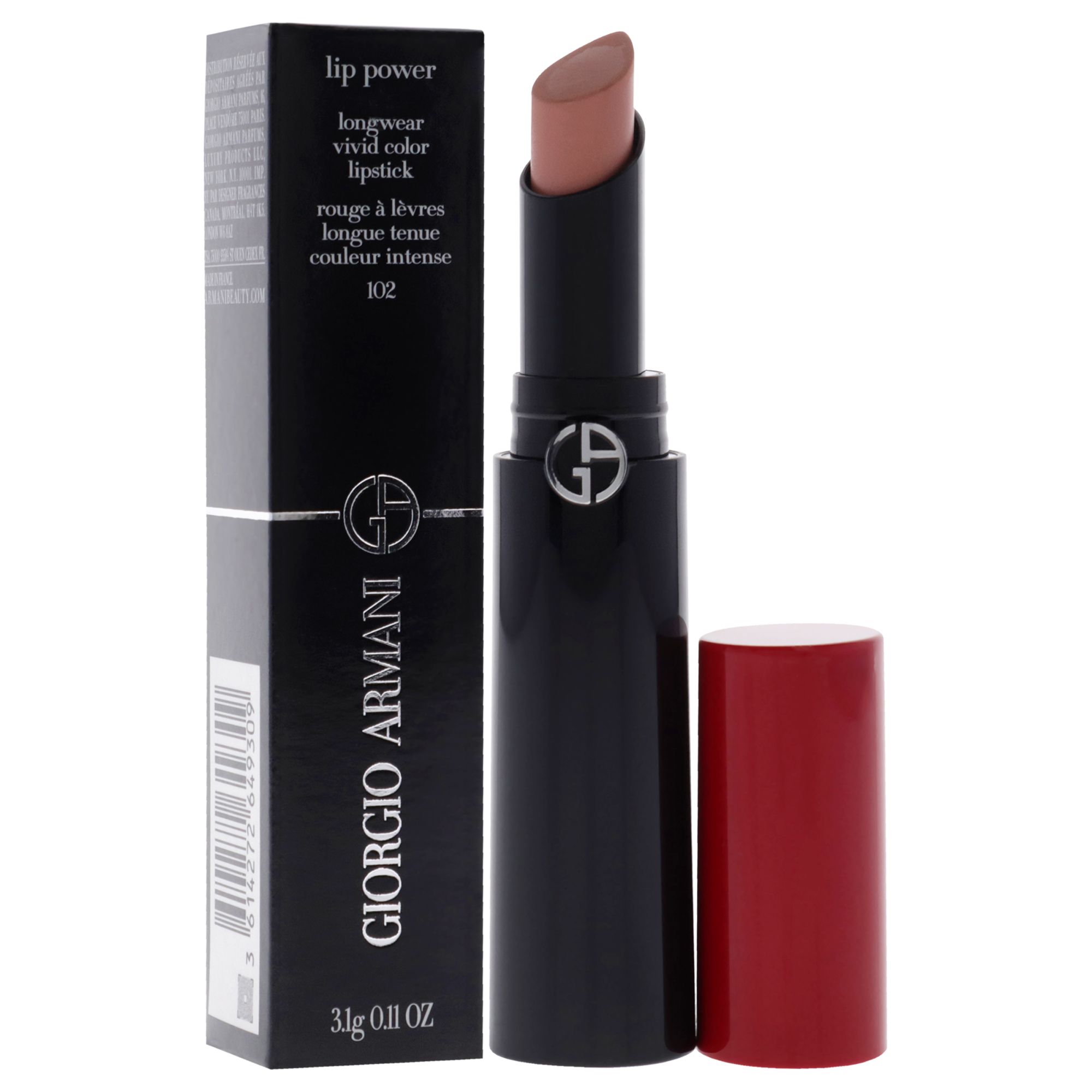 Foto 4 pulgar | Barra De Labios Giorgio Armani Lip Power Longwear Vivid Color - Venta Internacional.