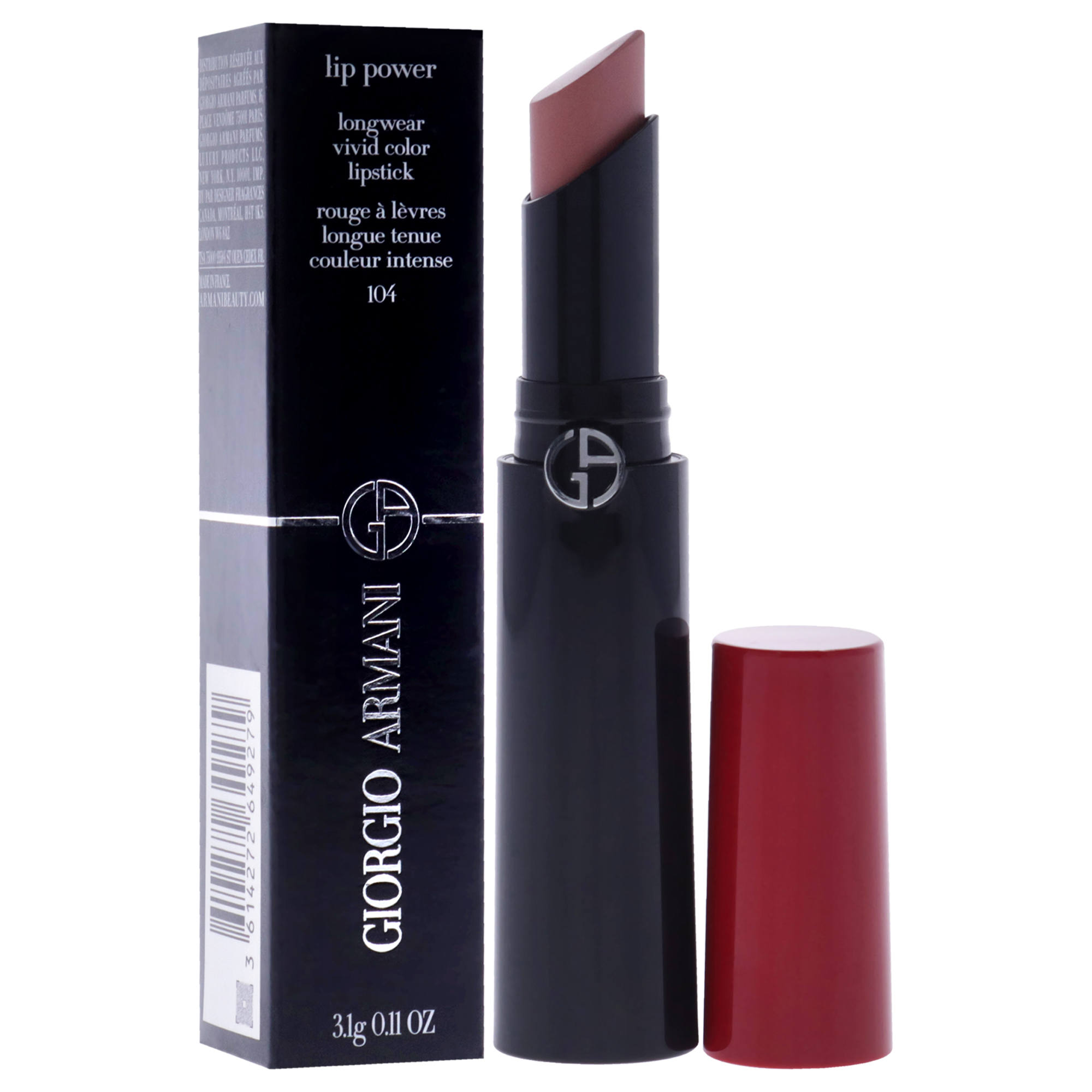 Foto 4 pulgar | Lápiz Labial Lip Power Longwear Vivid Color 104 Selfless 0.1 - Venta Internacional.