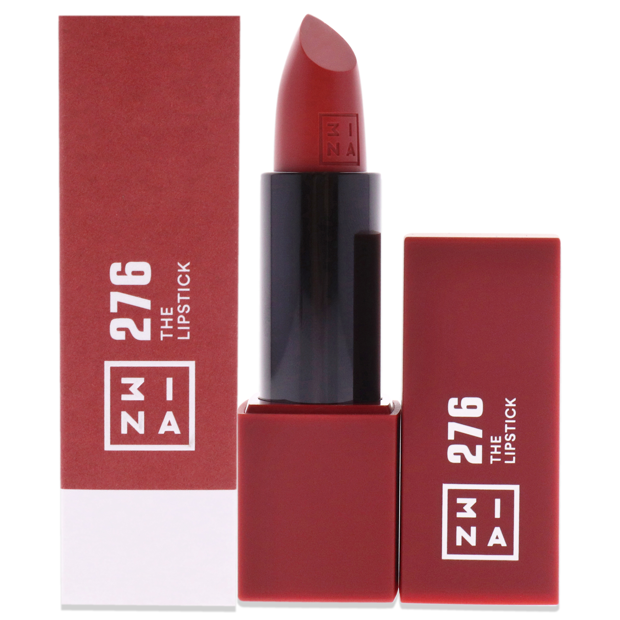 Foto 2 pulgar | Lápiz Labial 3ina 276 Shiny Dusty Red Para Mujer, 3,2 Ml - Venta Internacional.