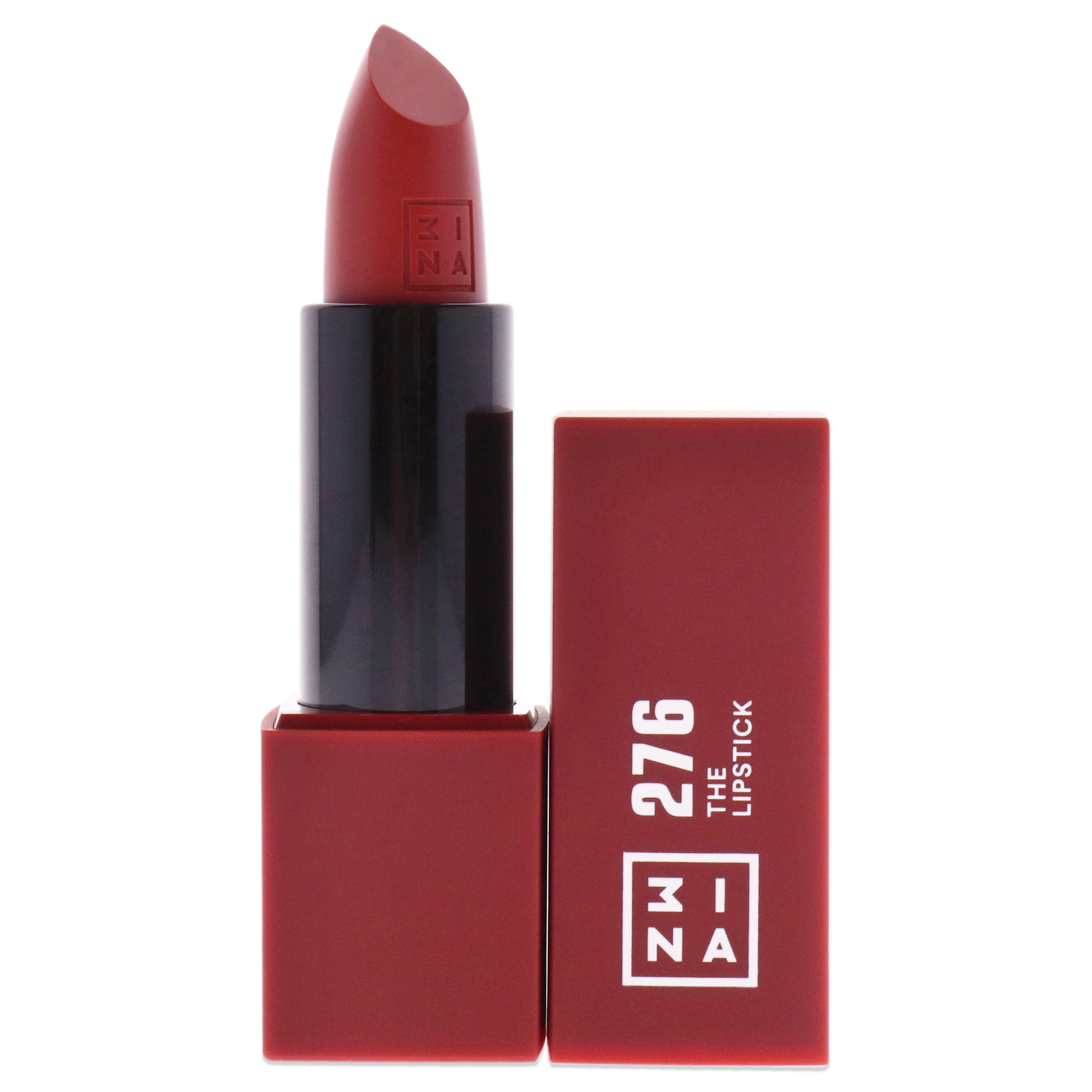 Foto 3 pulgar | Lápiz Labial 3ina 276 Shiny Dusty Red Para Mujer, 3,2 Ml - Venta Internacional.