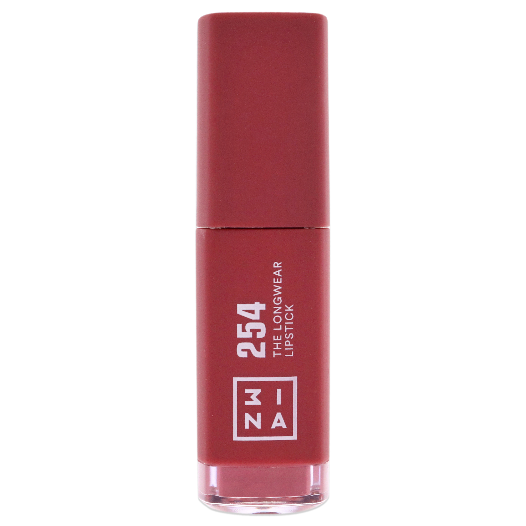 Foto 2 | Lápiz Labial Líquido 3ina Longwear 254 Dark Pink Nude Para Mujer - Venta Internacional.