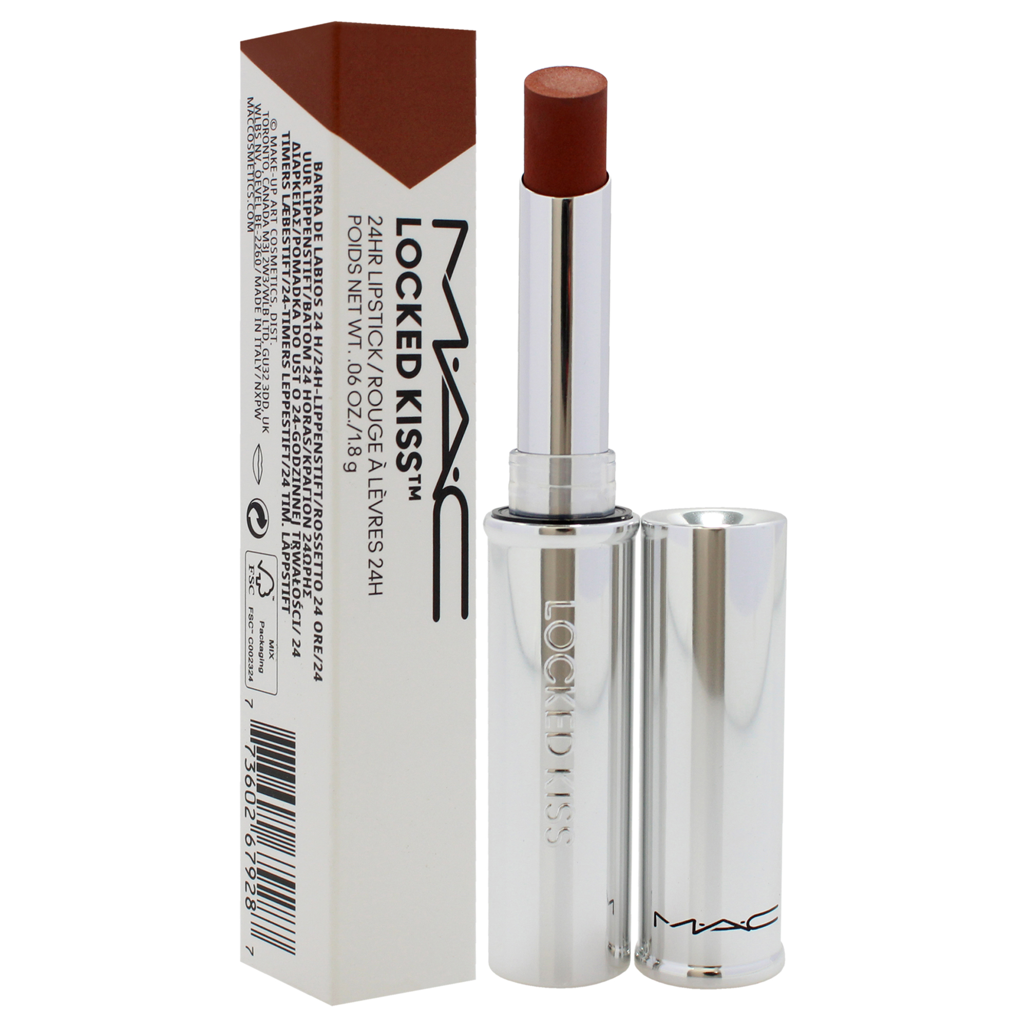 Foto 4 pulgar | Lápiz Labial Mac Locked Kiss 24 Hour-poncy Para Mujer, 1,8 Ml - Venta Internacional.