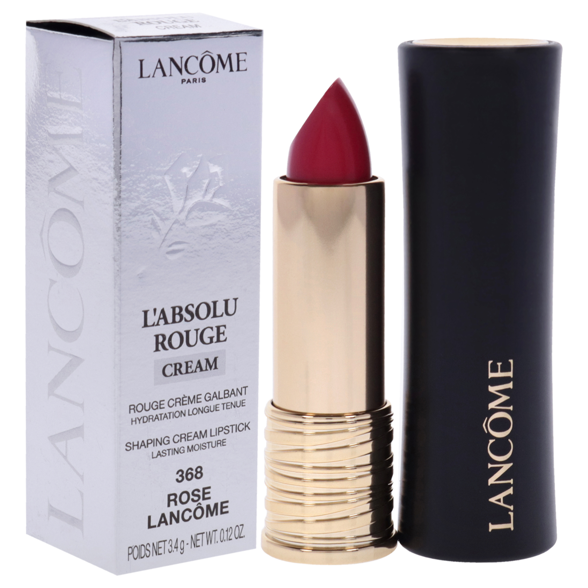 Foto 4 pulgar | Lápiz Labial Lancome Labsolu Rouge Hydrating Shaping #368 Cream - Venta Internacional.