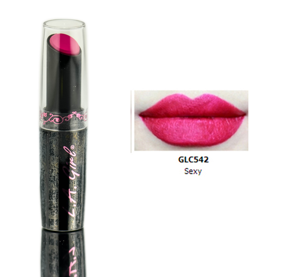 Lápiz Labial La Girl Luxury Creme' Glc542 Sexy Color - Venta Internacional.