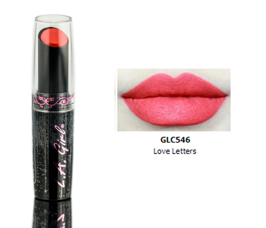 Foto 2 pulgar | Barra De Labios La Girl Luxury Creme' Love Letters Glc545 - Venta Internacional.