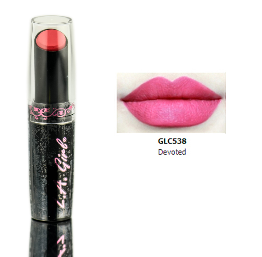 Foto 2 pulgar | Barra De Labios La Girl Luxury Creme' Devoted Glc538 - Venta Internacional.