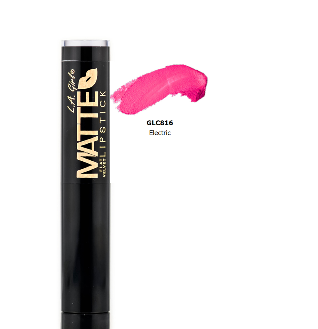 Foto 2 pulgar | Barra De Labios La Girl Matte Flat Velvet Electric Glc816 - Venta Internacional.