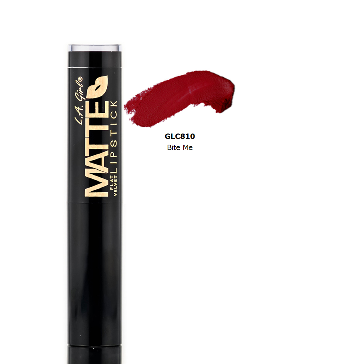 Barra De Labios La Girl Matte Flat Velvet Bite Me Glc810 - Venta Internacional.