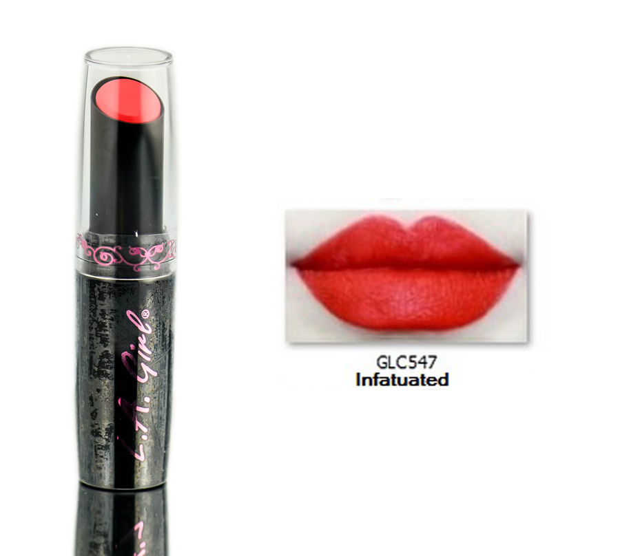 Barra De Labios La Girl Luxury Creme' Glc547 Infatuated Color - Venta Internacional.