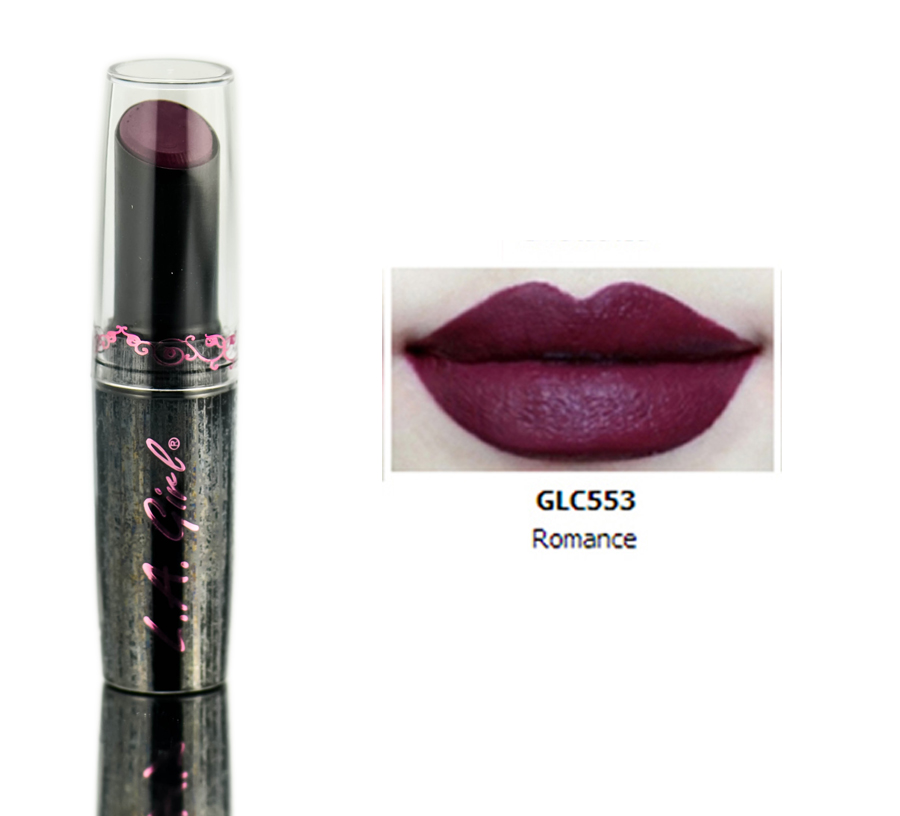 Foto 2 pulgar | Barra De Labios La Girl Luxury Creme' Glc553 Romance Color - Venta Internacional.