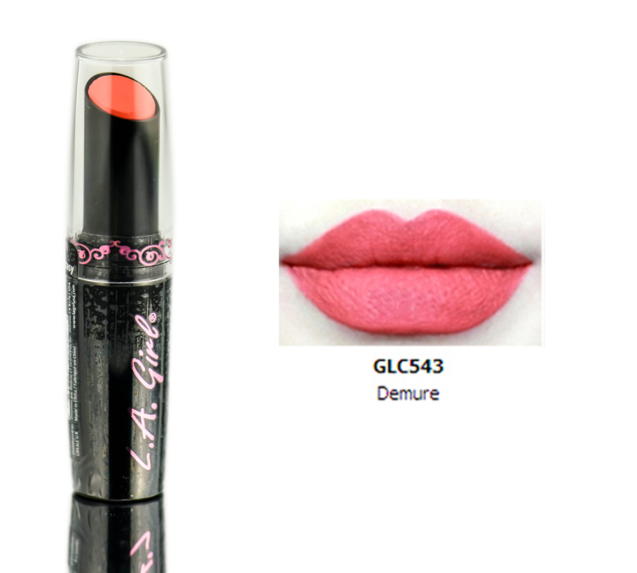 Foto 2 pulgar | Barra De Labios La Girl Luxury Creme' Demure Glc543 - Venta Internacional.