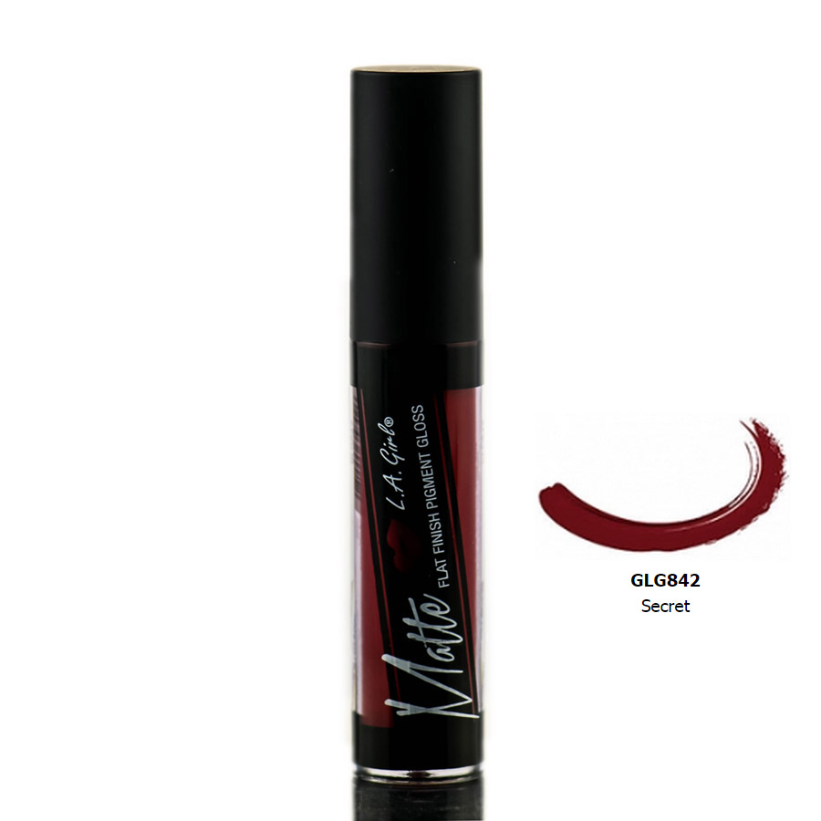 Brillo De Pigmento Mate La Girl Secret Glg842 - Venta Internacional.