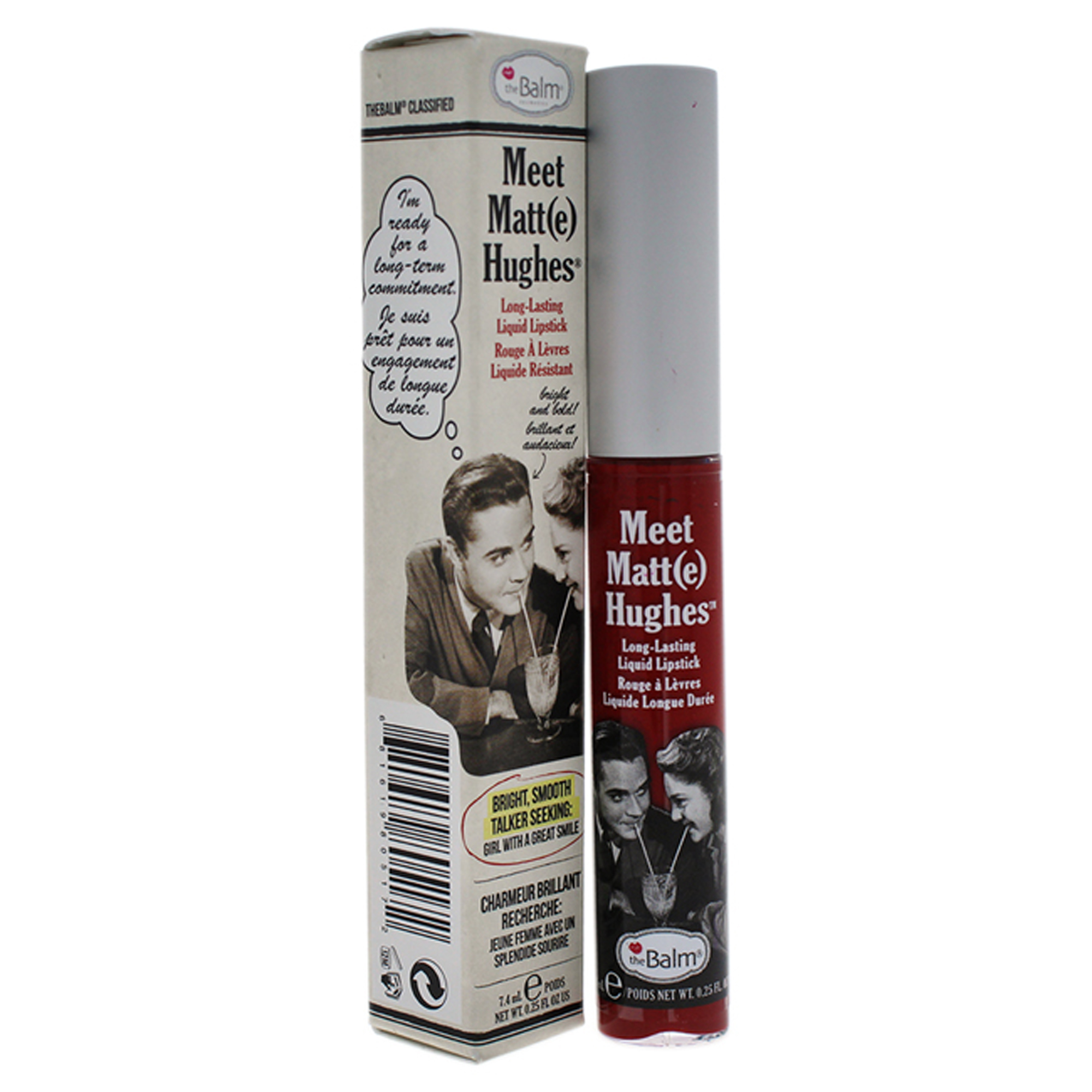 Foto 2 pulgar | Lipstick The Balm Meet Matte Hughes Color De Labios Duradero - Venta Internacional.