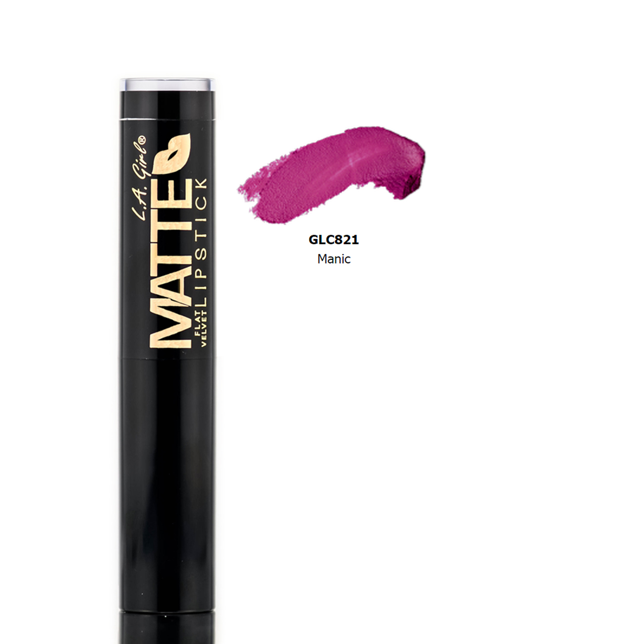 Foto 2 pulgar | Barra De Labios La Girl Matte Flat Velvet Manic Glc821 - Venta Internacional.