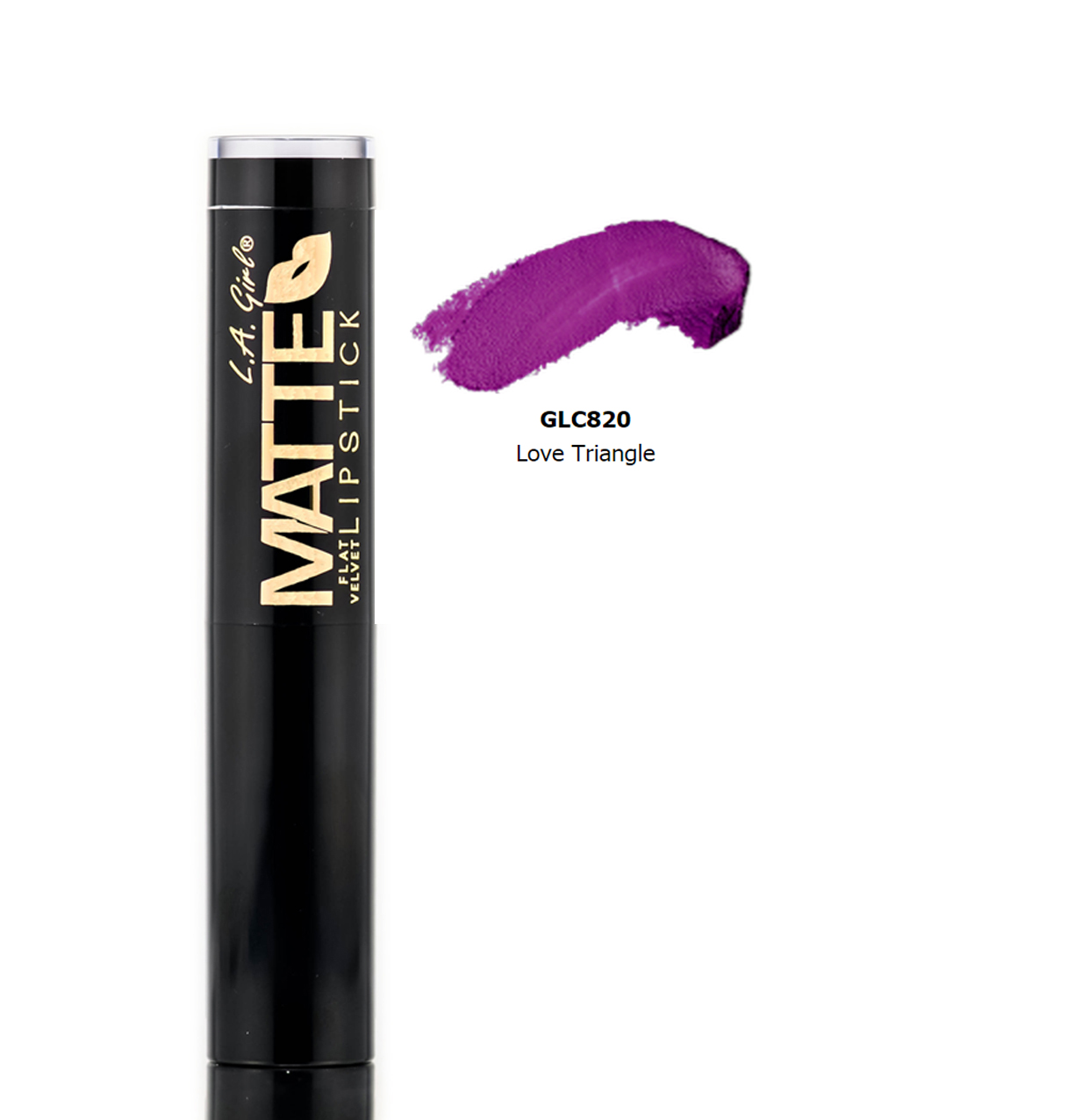 Foto 2 pulgar | Barra De Labios La Girl Matte Flat Velvet Love Triangle Glc820 - Venta Internacional.