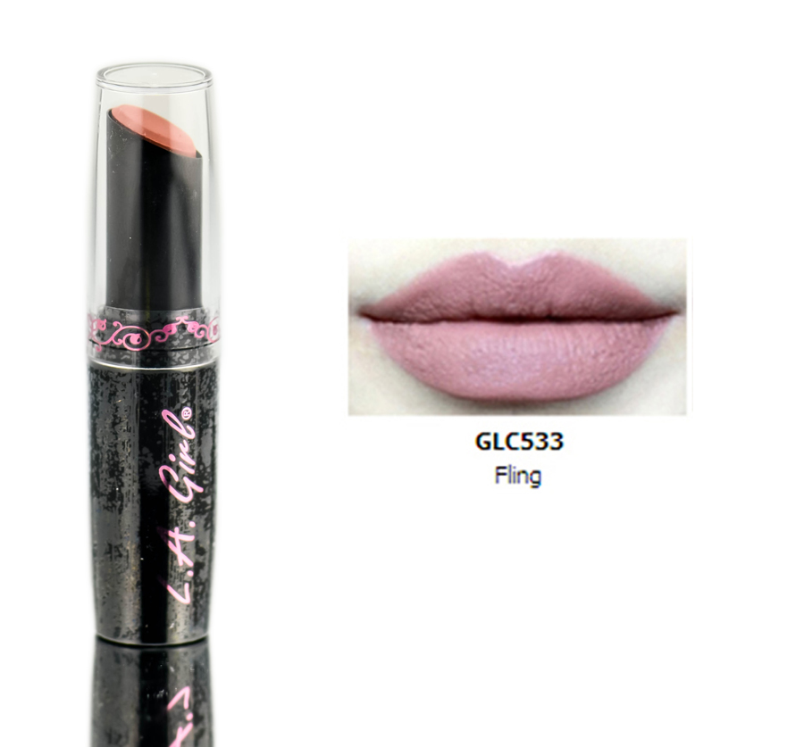 Foto 2 pulgar | Barra De Labios «la Girl Luxury Creme», Color De Labios Glc533 - Fling - Venta Internacional.