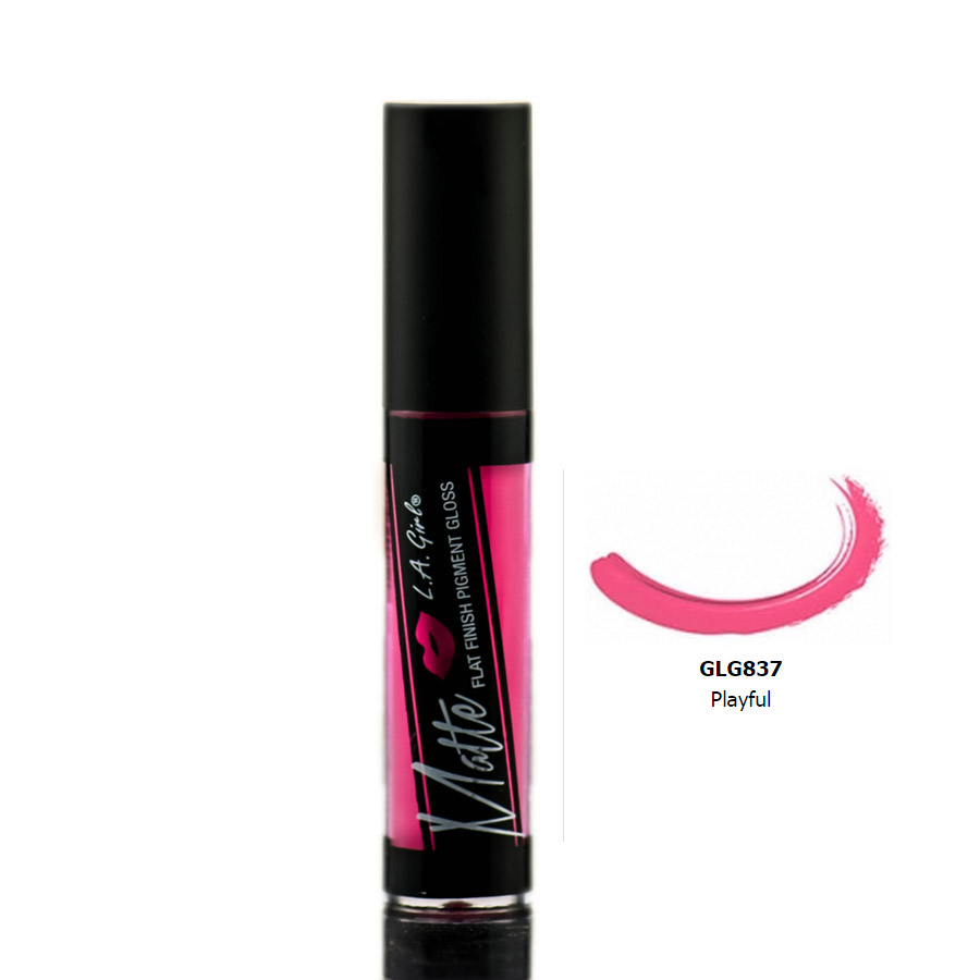 Brillo De Pigmento Mate La Girl Playful Glg837 - Venta Internacional.