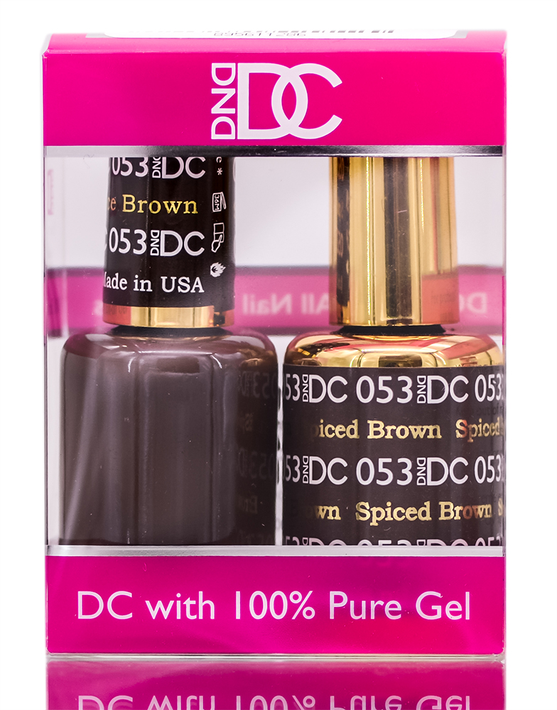 Esmalte En Gel Duo Dnd Dc Spice Brown 053 15 Ml - Venta Internacional.