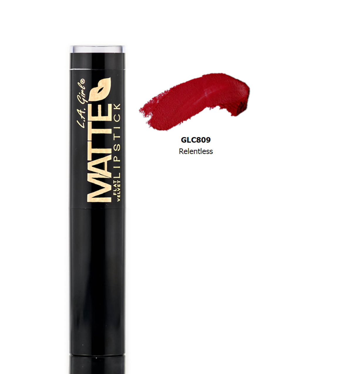 Foto 2 pulgar | Barra De Labios La Girl Matte Flat Velvet Relentless Glc809 - Venta Internacional.