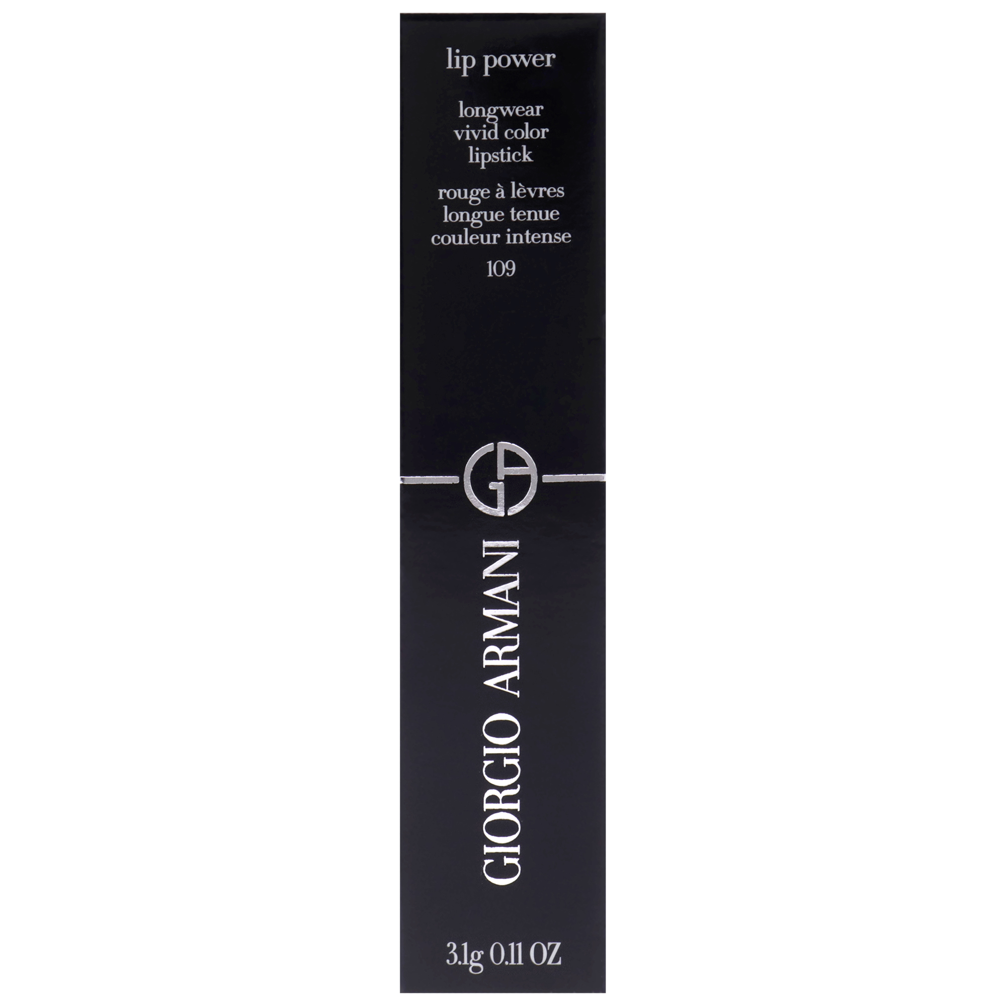 Foto 5 | Lápiz Labial Giorgio Armani Lip Power Longwear Vivid Color 109 - Venta Internacional.