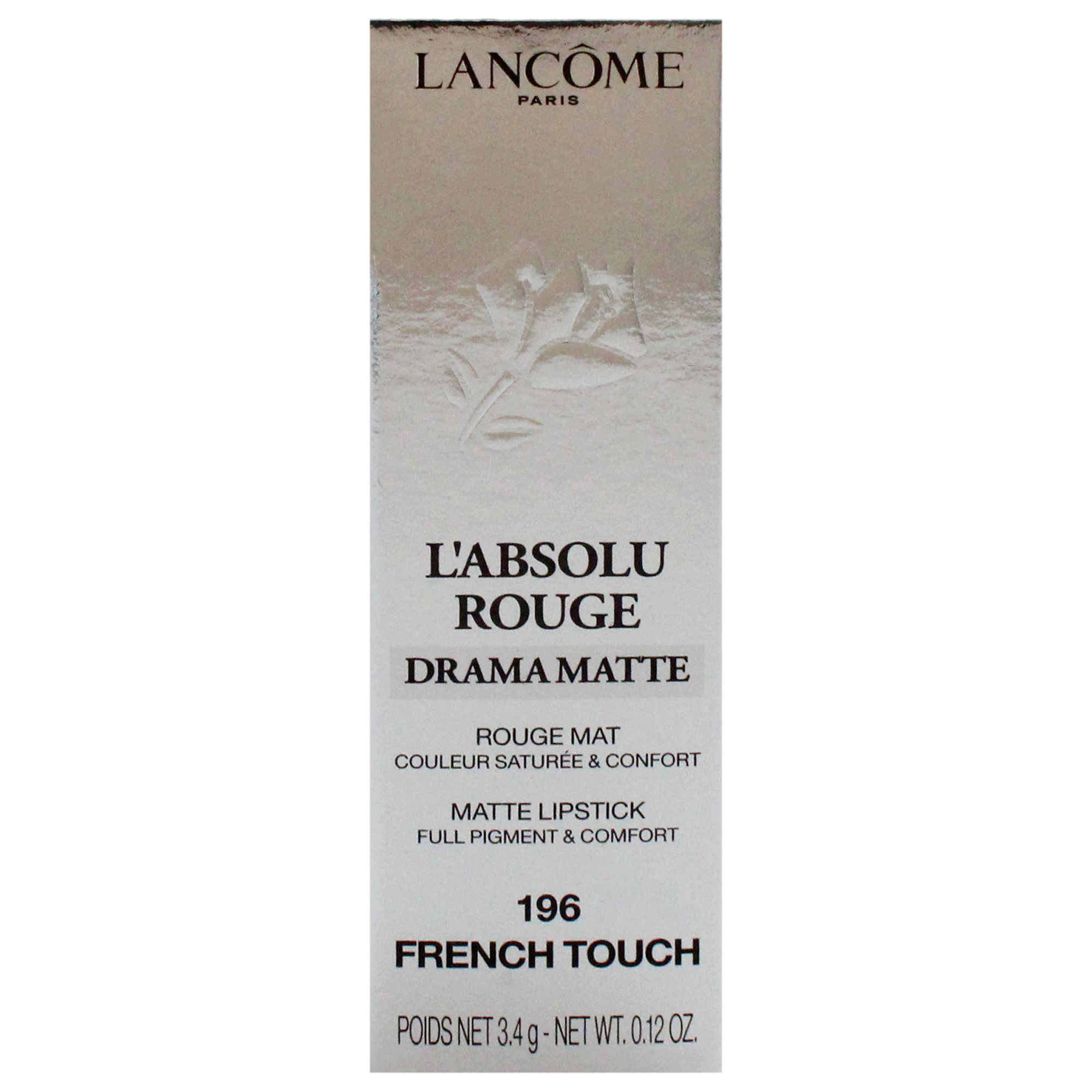 Foto 5 | Lápiz Labial Lancome Labsolu Rouge Drama French Touch 3,5 Ml - Venta Internacional.