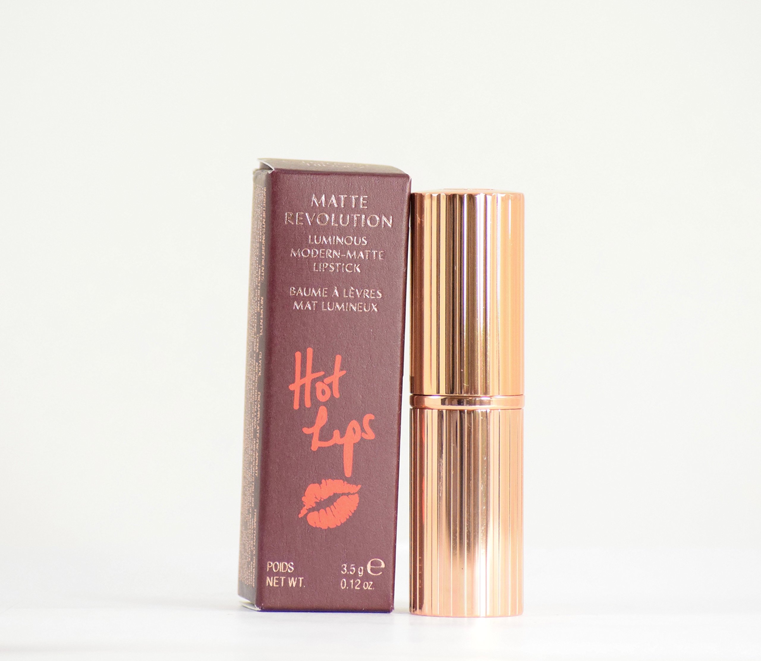 Foto 4 pulgar | Lápiz Labial Charlotte Tilbury Hot Lips Matte Revolution Electric Poppy - Venta Internacional.