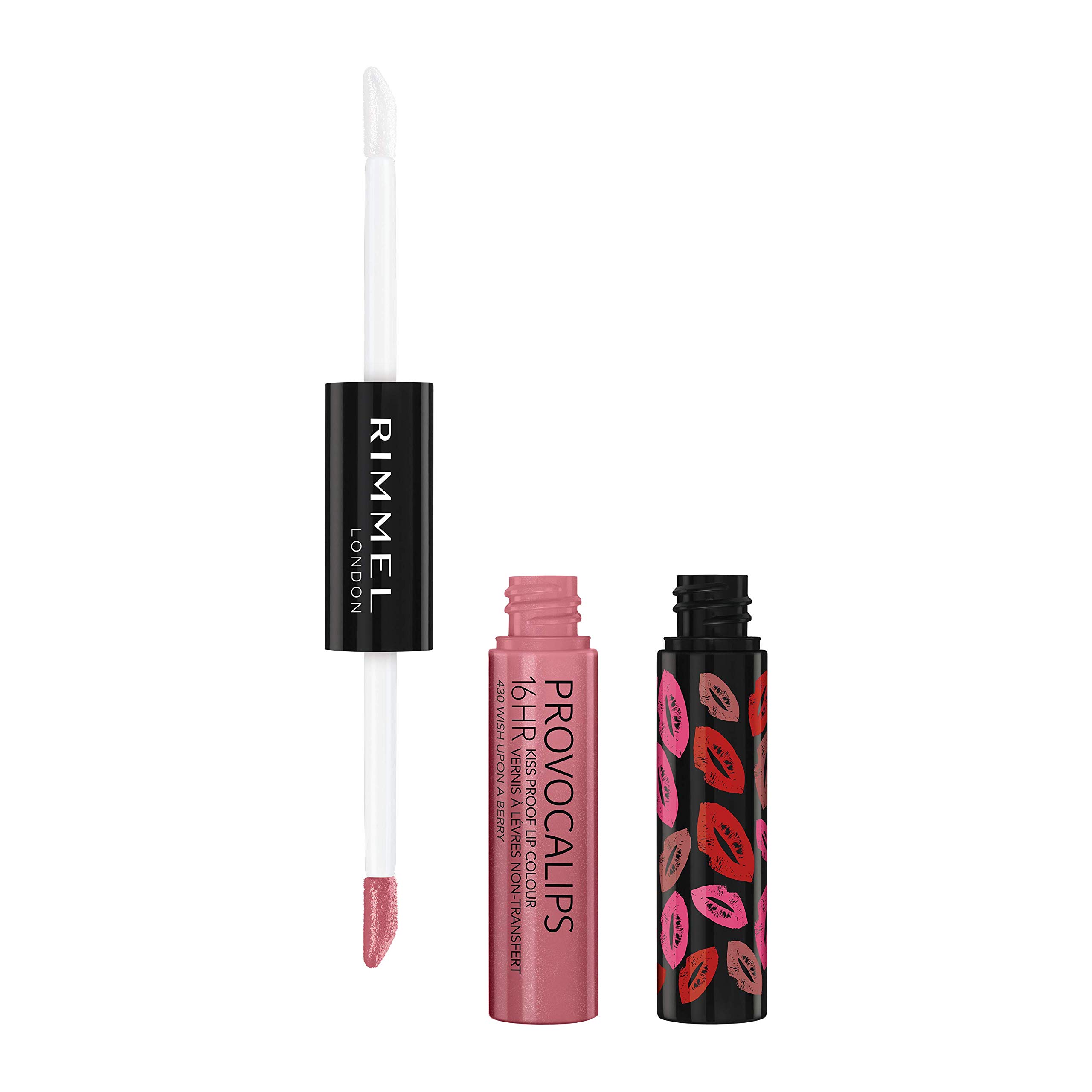 Foto 2 | Lápiz Labial Rimmel Provocalips 430 Wish Upon A Berry (paquete De 2) - Venta Internacional.