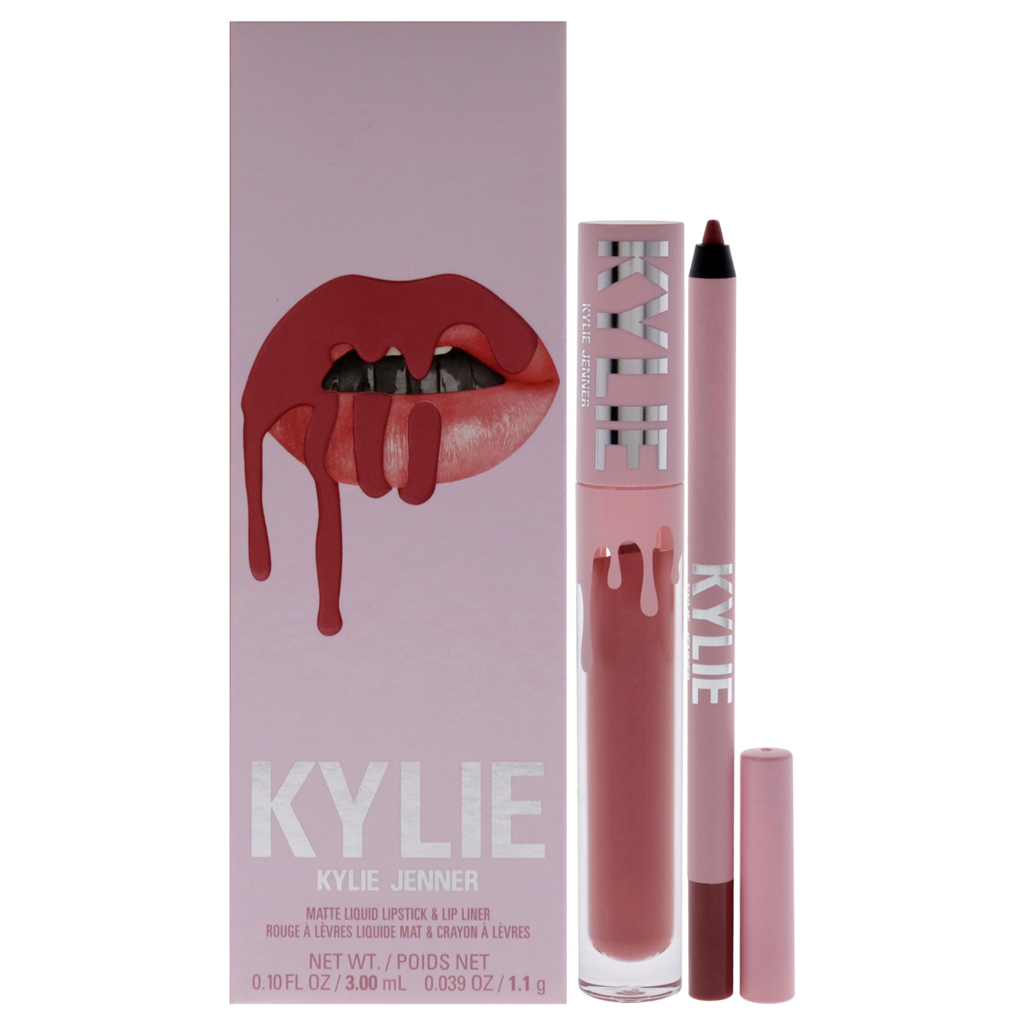 Foto 2 pulgar | Kit De Labios Kylie Cosmetics 704 Sweater Weather, 2 Unidades, Para Mujer - Venta Internacional.