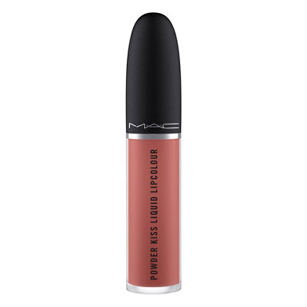 Lápiz Labial Mac Powder Kiss Lipcolor 997 Over The Taupe - Venta Internacional.