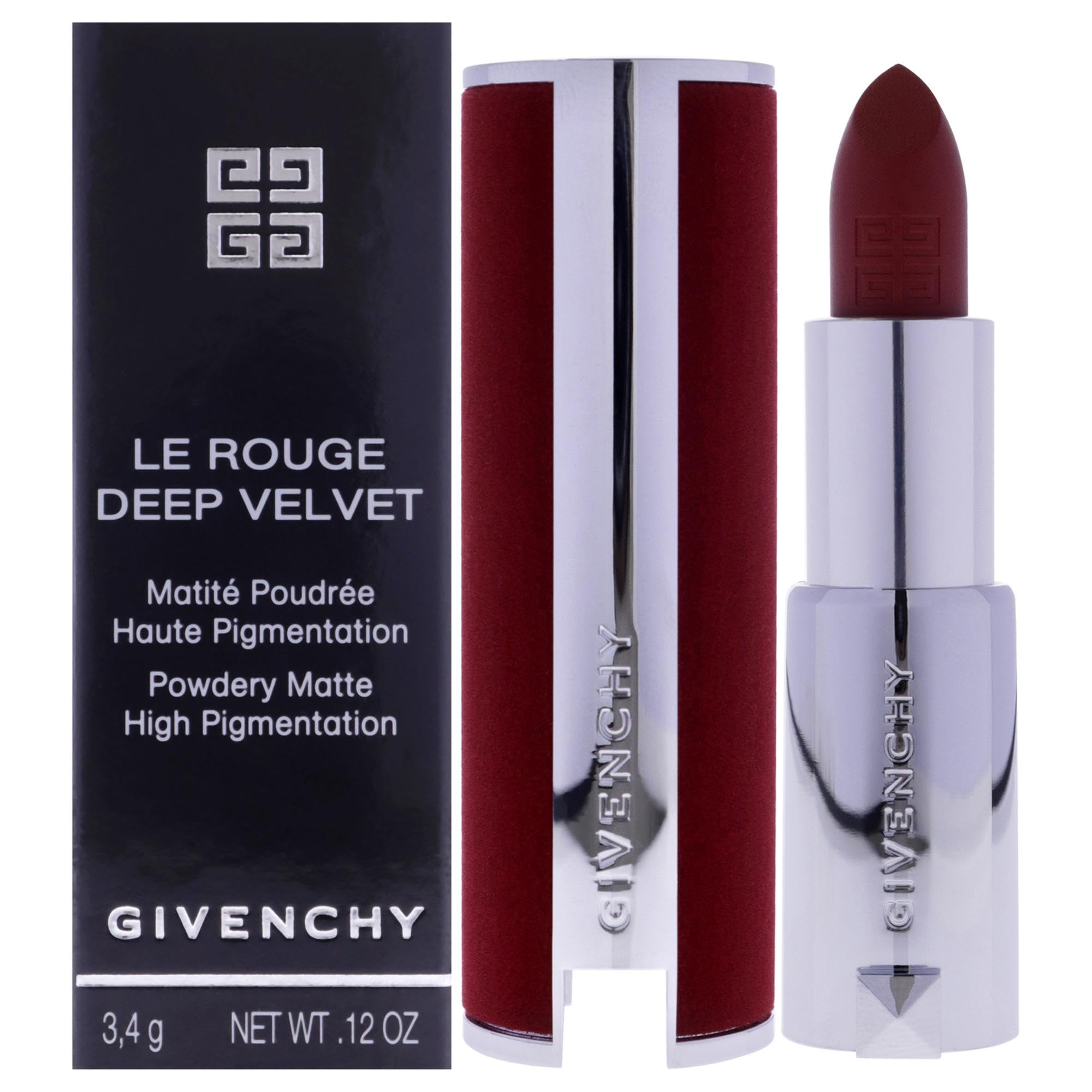 Lápiz Labial Givenchy Le Rouge Deep Velvet Matte N36 3.5 Ml - Venta Internacional.