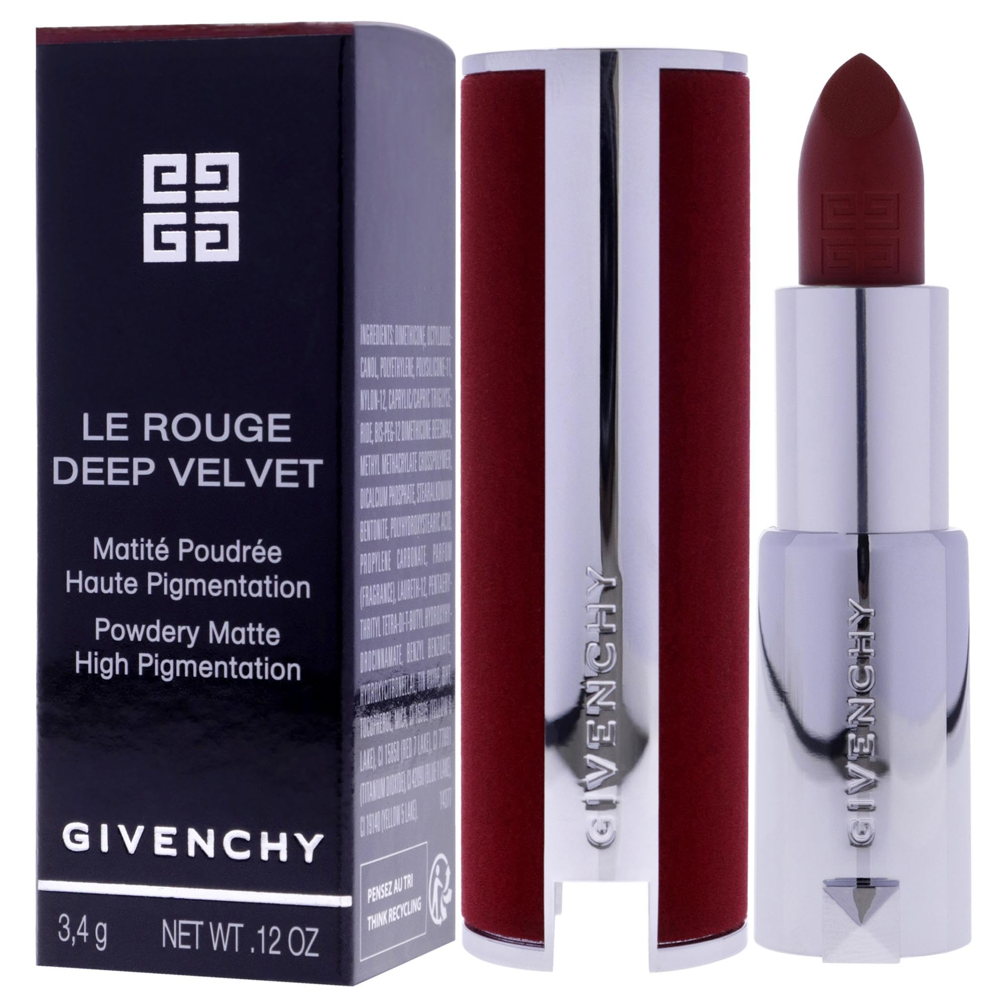 Foto 5 pulgar | Lápiz Labial Givenchy Le Rouge Deep Velvet Matte N36 3.5 Ml - Venta Internacional.