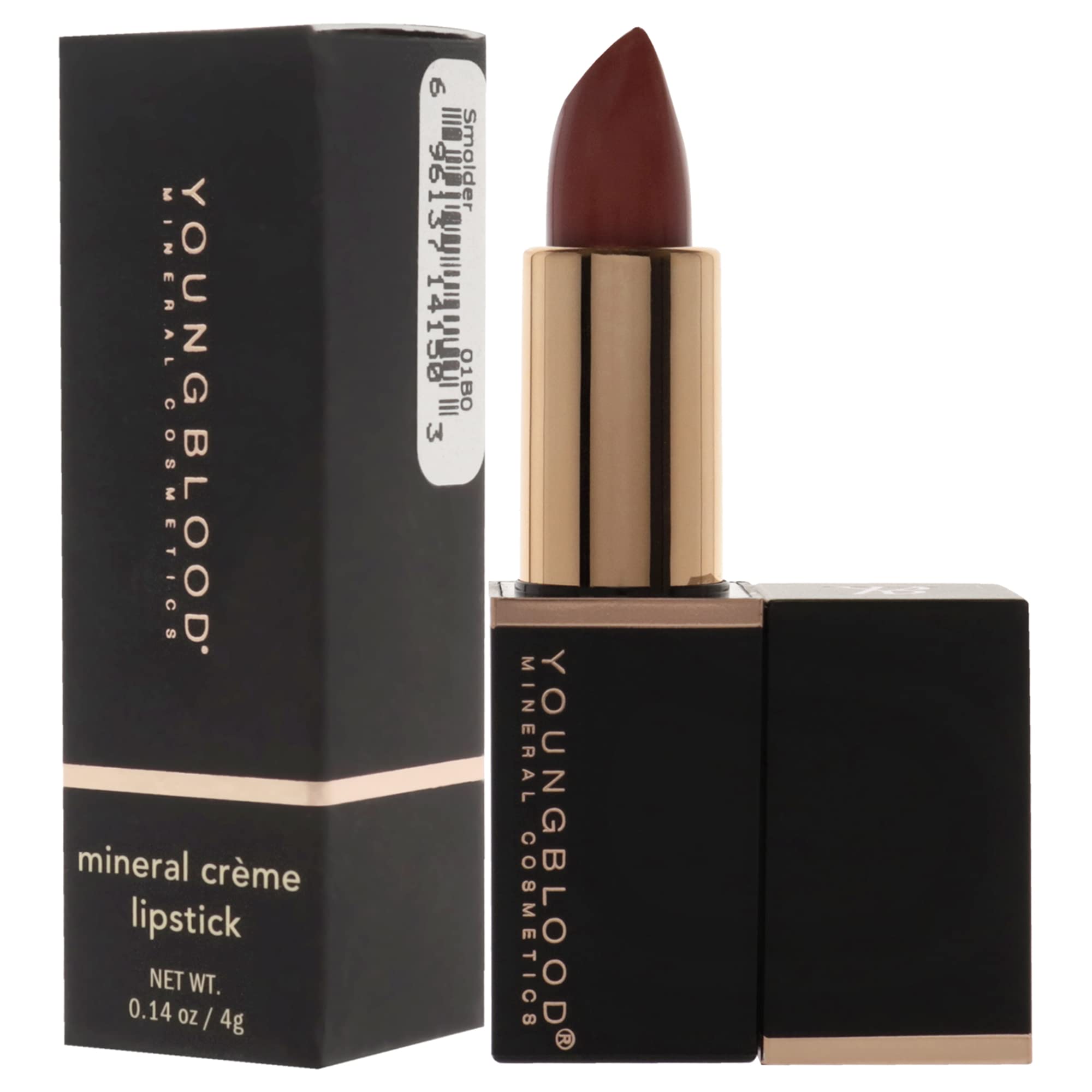 Foto 5 pulgar | Lápiz Labial Youngblood Mineral Creme Smolder Para Mujer, 4 Ml - Venta Internacional.