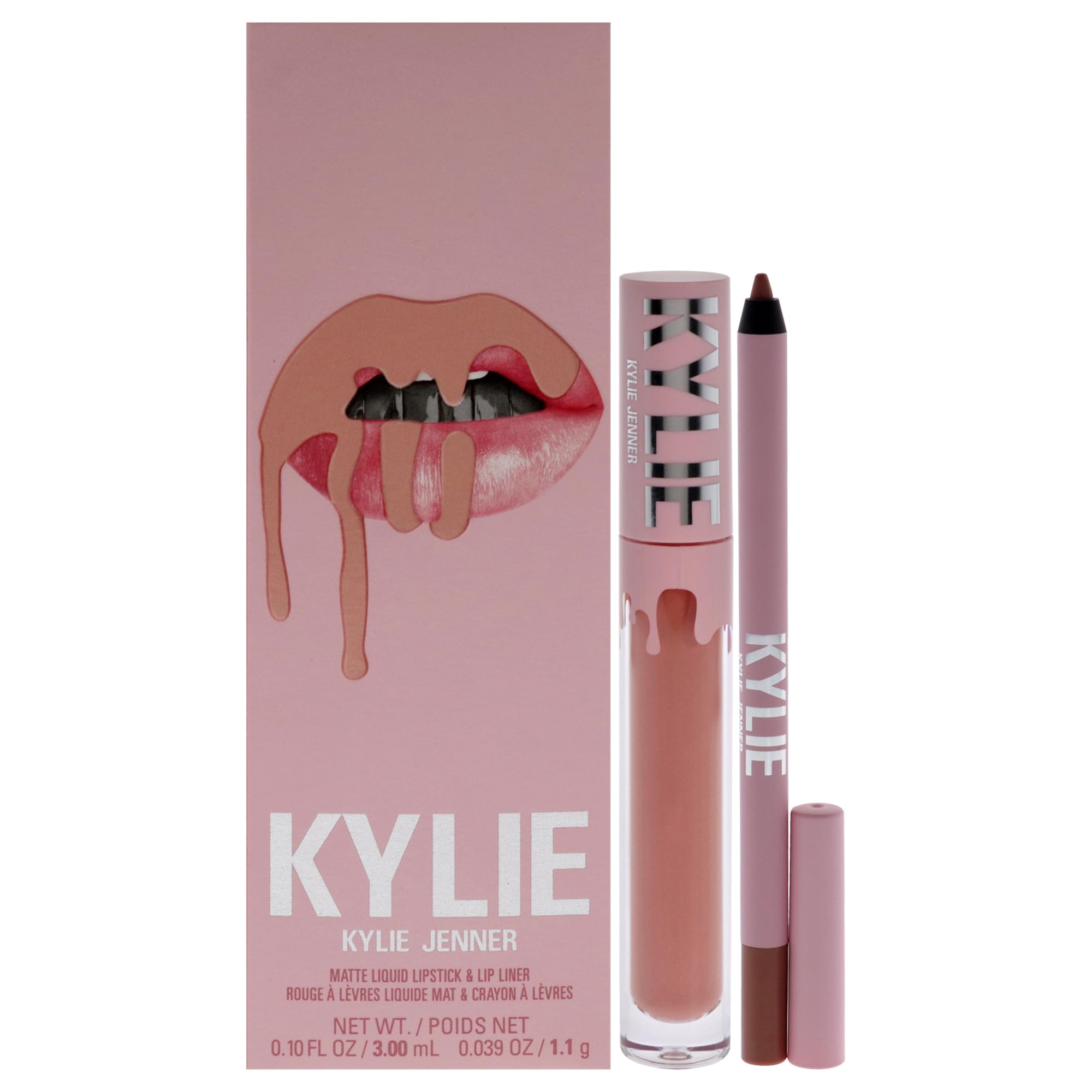 Foto 2 pulgar | Kit De Labios Kylie Cosmetics Matte 700 Bare De 2 Piezas Para Mujer - Venta Internacional.