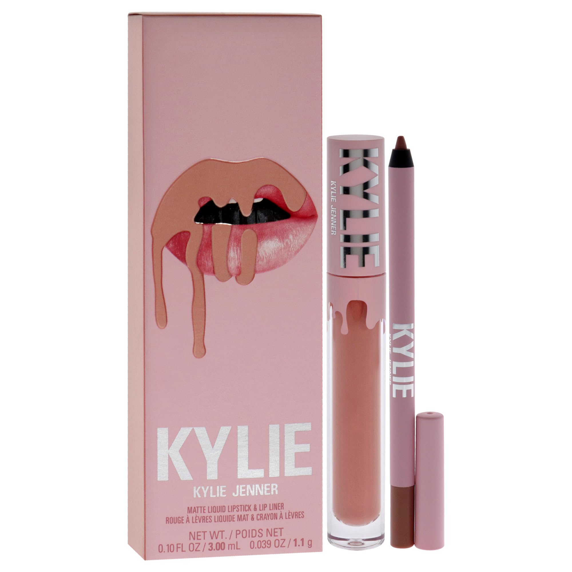 Foto 4 pulgar | Kit De Labios Kylie Cosmetics Matte 700 Bare De 2 Piezas Para Mujer - Venta Internacional.