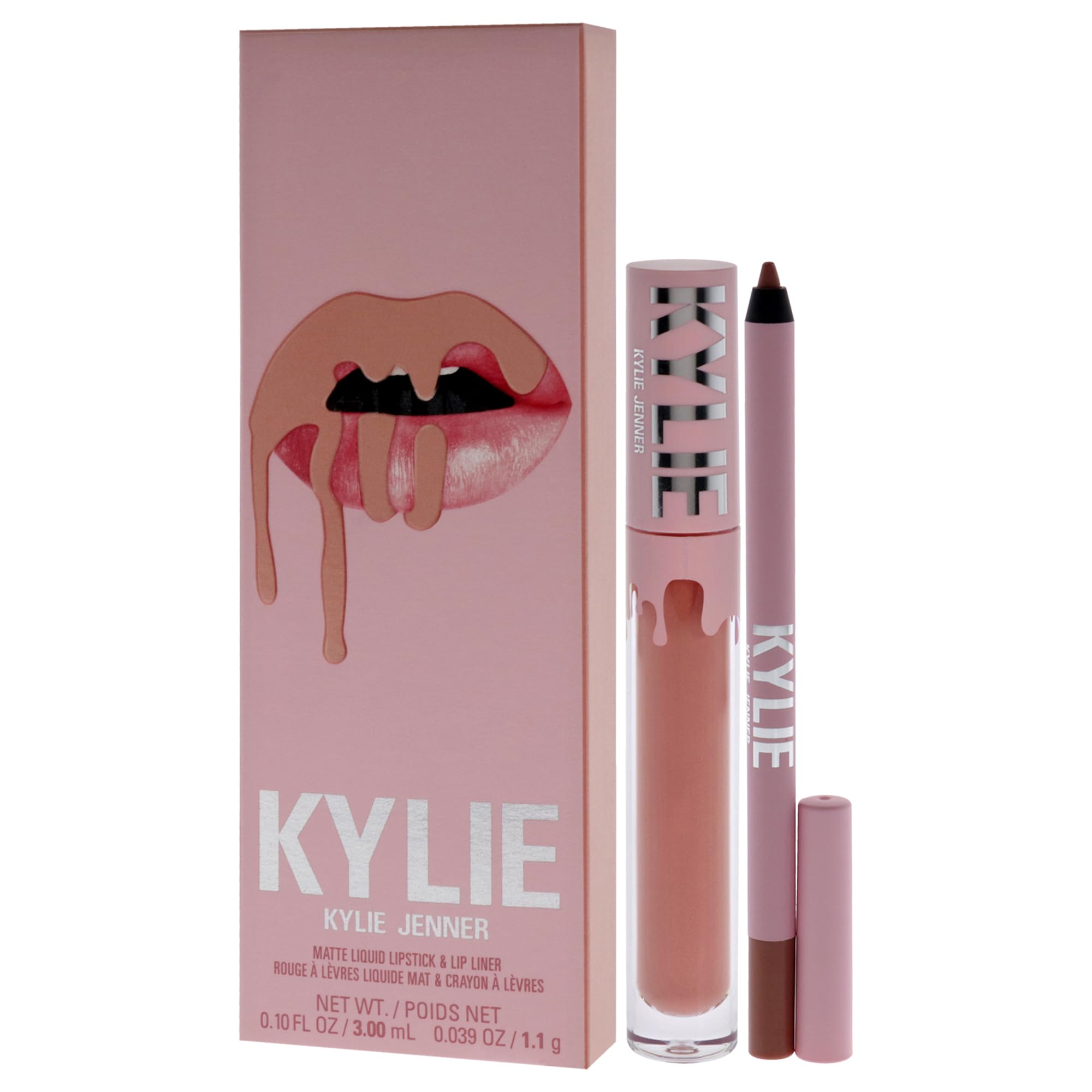 Foto 5 pulgar | Kit De Labios Kylie Cosmetics Matte 700 Bare De 2 Piezas Para Mujer - Venta Internacional.