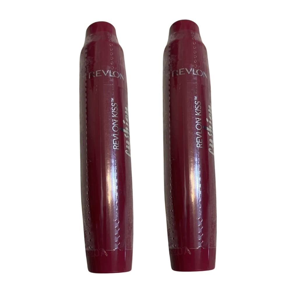 Tinte Labial Revlon Kiss Cushion Naughty Mauve 2302, Paquete De 2 - Venta Internacional.