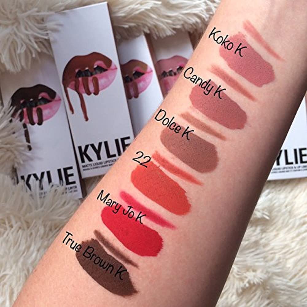 Foto 3 pulgar | Kit De Maquillaje Para Labios Mate Kylie Cosmetics Candy K Lipgloss + Liner - Venta Internacional.