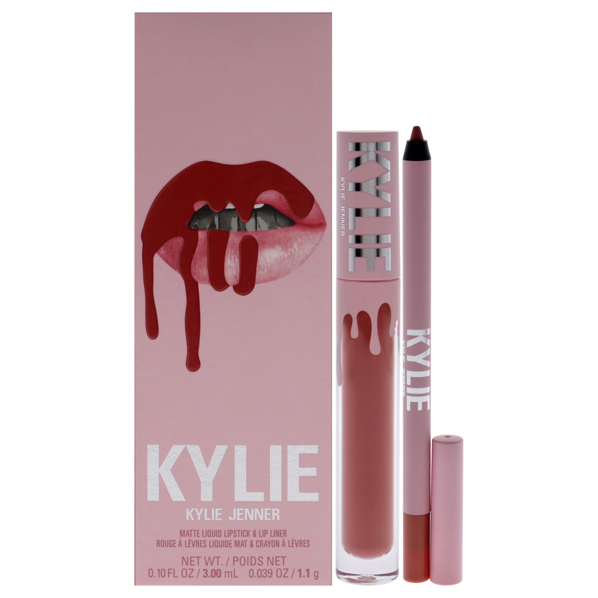 Kit De Labios Kylie Cosmetics 801 Liquid Queen Matte Para Mujer - Venta Internacional.